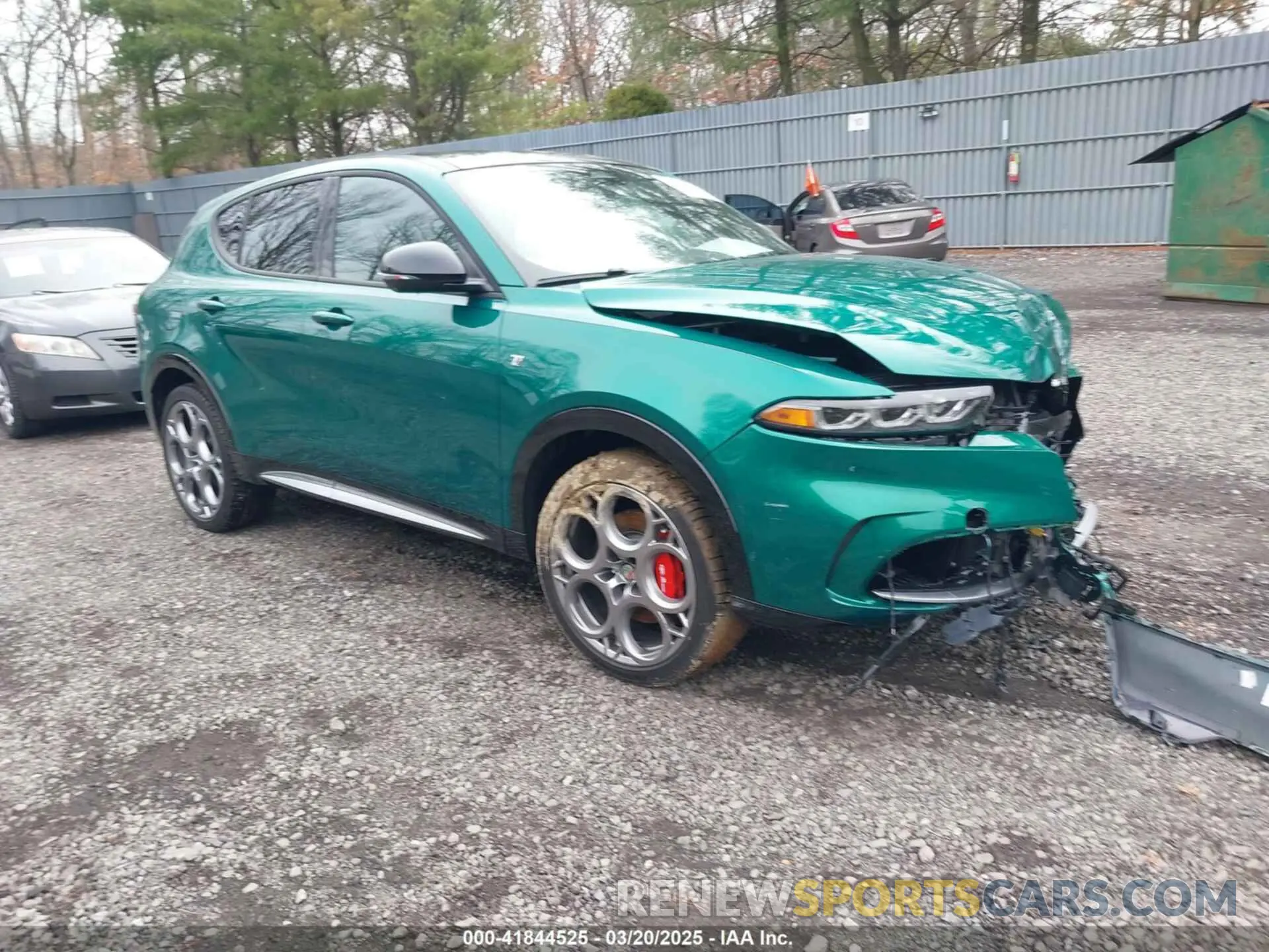 1 Photograph of a damaged car ZASPATCW3R3046855 ALFA ROMEO TONALE 2024