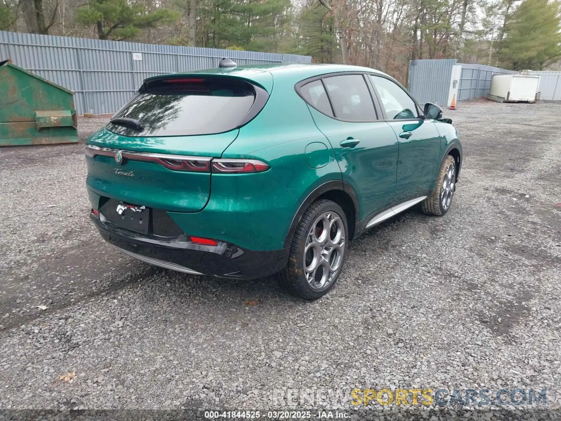 4 Photograph of a damaged car ZASPATCW3R3046855 ALFA ROMEO TONALE 2024
