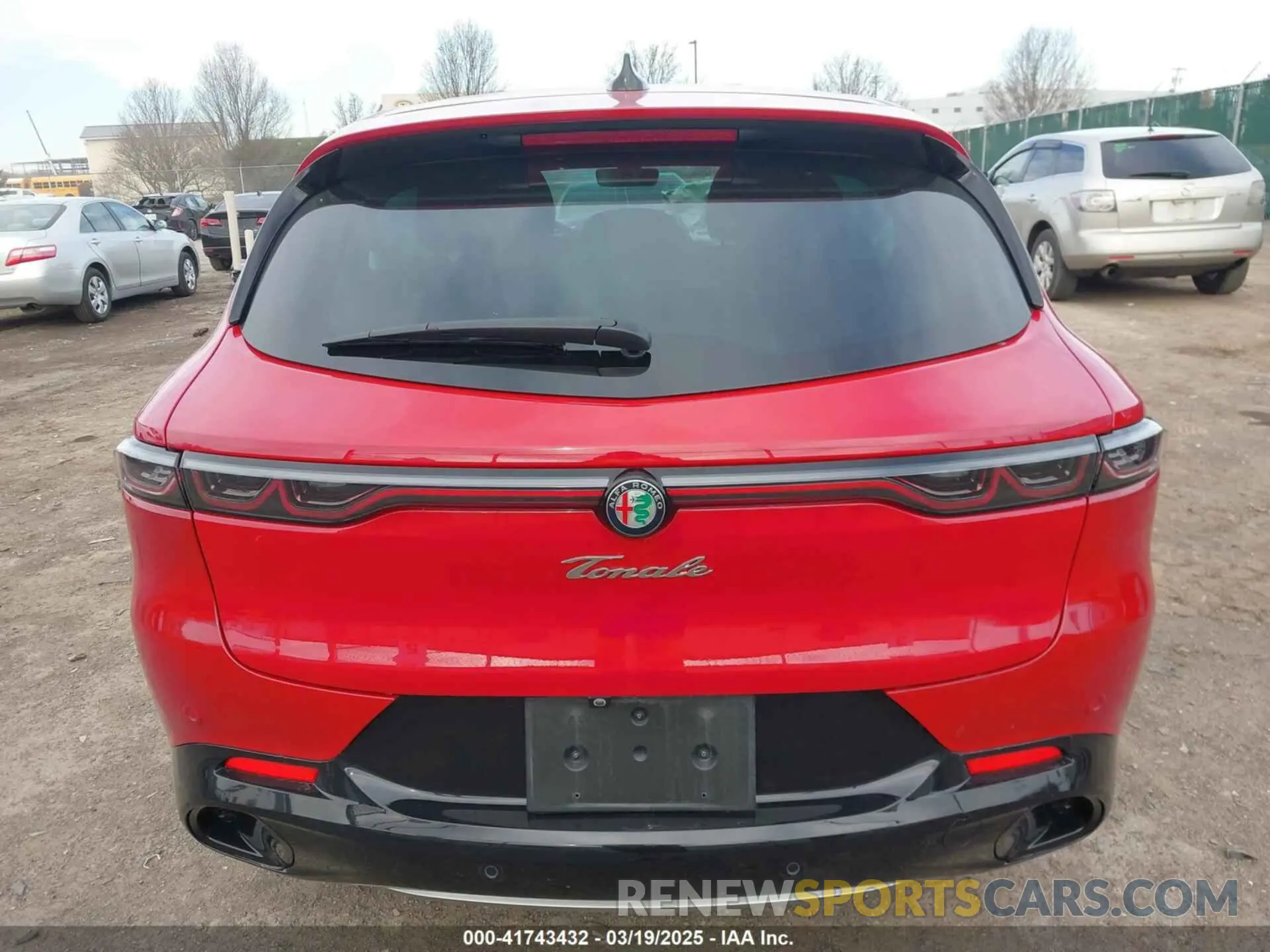 15 Photograph of a damaged car ZASPATCW8R3058676 ALFA ROMEO TONALE 2024