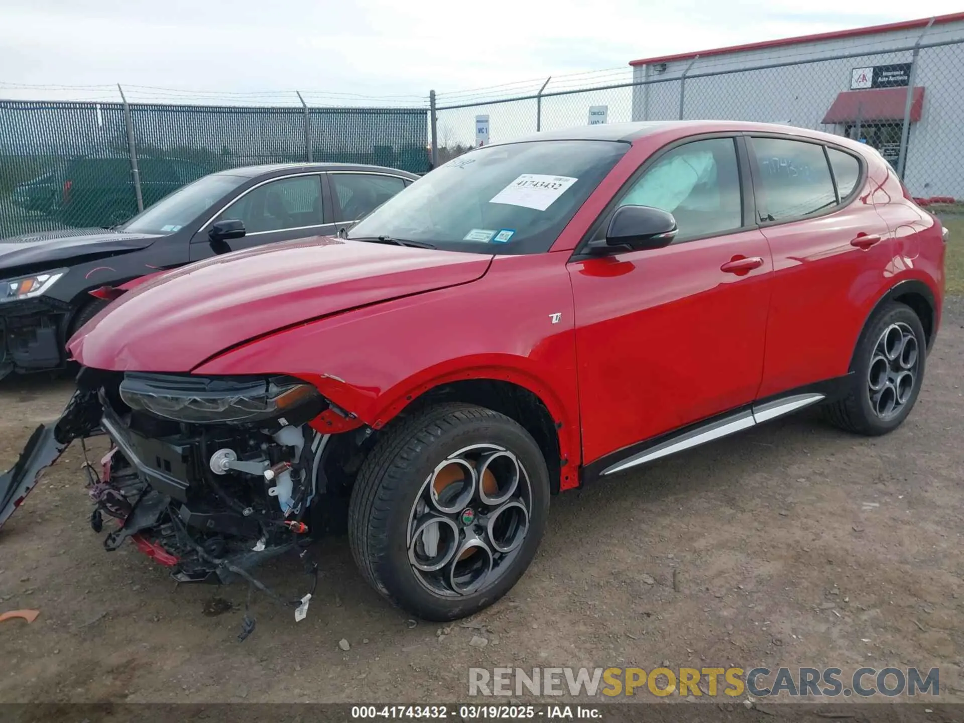 2 Photograph of a damaged car ZASPATCW8R3058676 ALFA ROMEO TONALE 2024