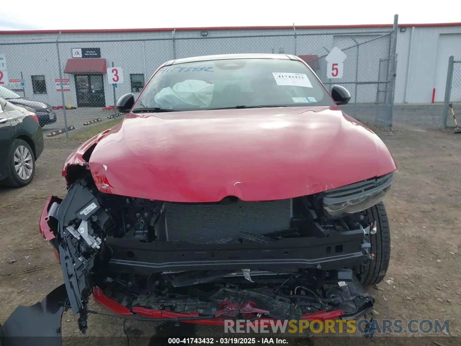 6 Photograph of a damaged car ZASPATCW8R3058676 ALFA ROMEO TONALE 2024