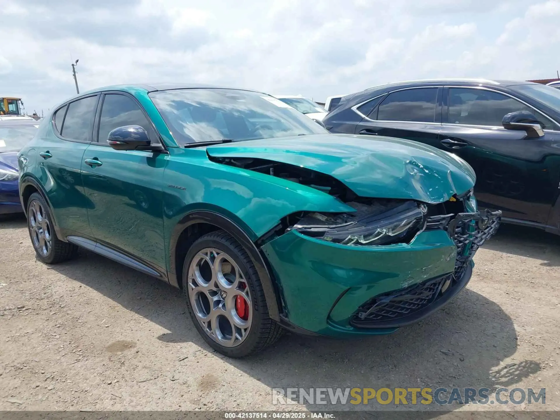 1 Photograph of a damaged car ZASPATDW6R3036948 ALFA ROMEO TONALE 2024