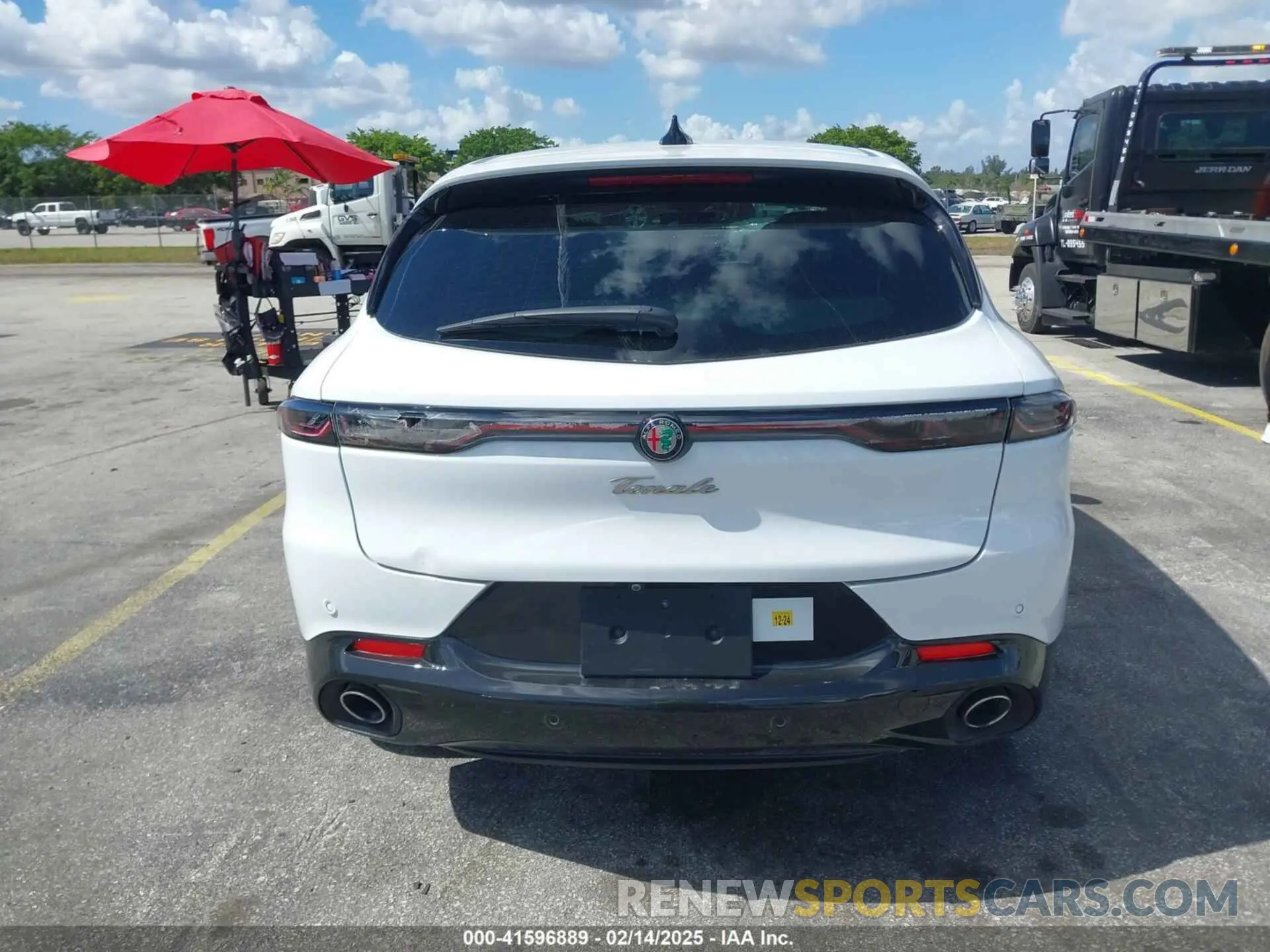 16 Photograph of a damaged car ZASPATDW7R3051085 ALFA ROMEO TONALE 2024