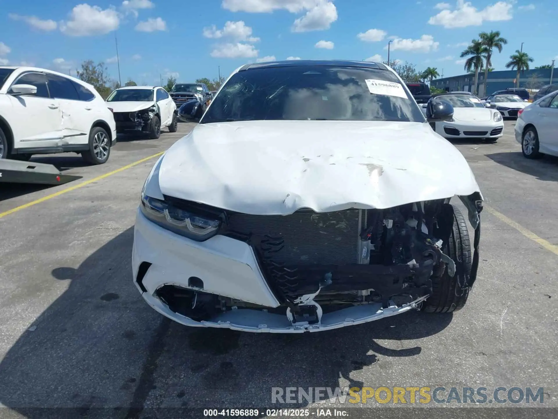 6 Photograph of a damaged car ZASPATDW7R3051085 ALFA ROMEO TONALE 2024