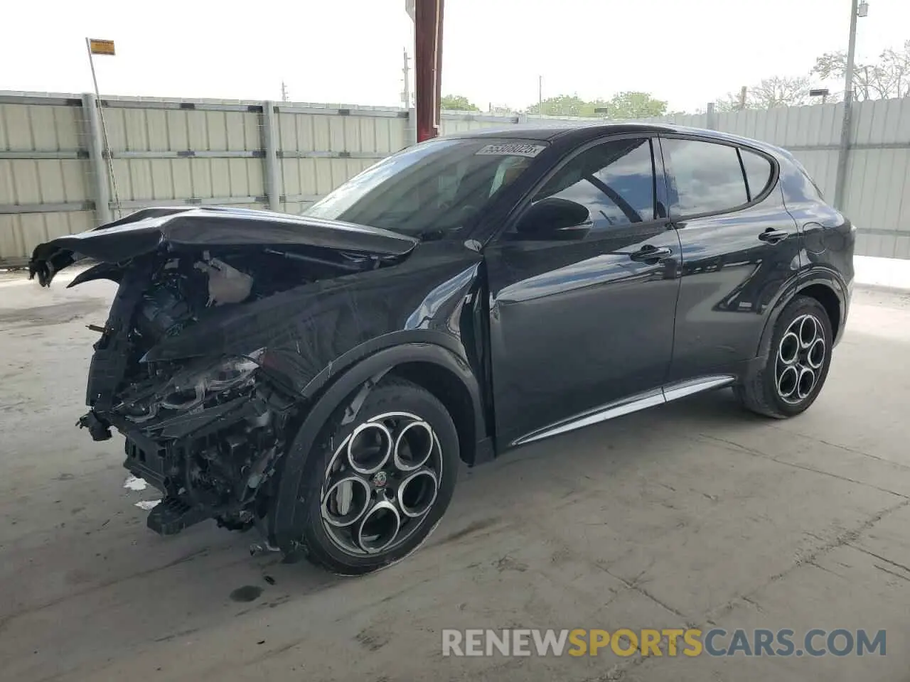 1 Photograph of a damaged car ZASPATCW4R3032768 ALFA ROMEO TONALE TI 2024