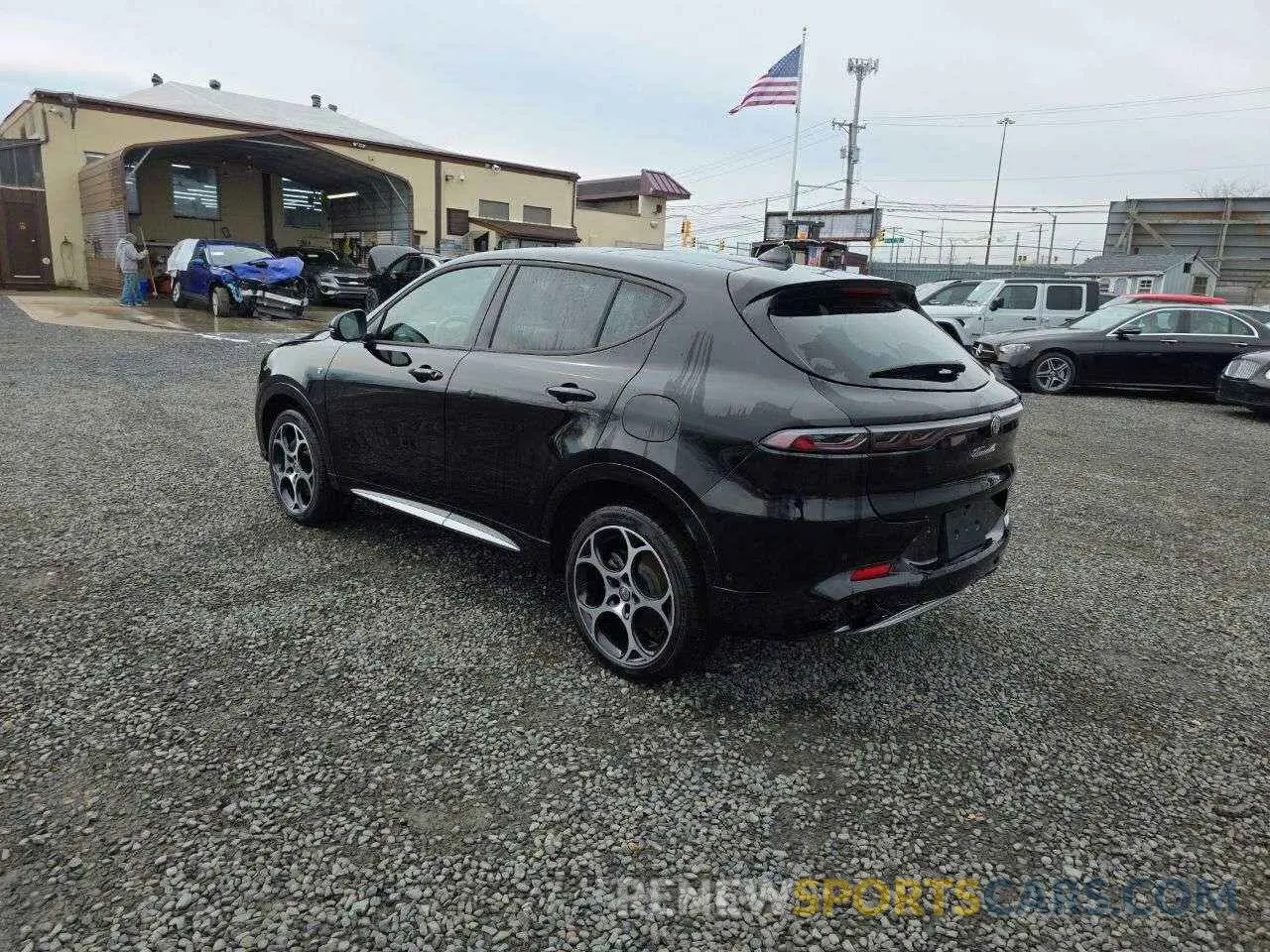 2 Photograph of a damaged car ZASPATCW5R3049398 ALFA ROMEO TONALE TI 2024
