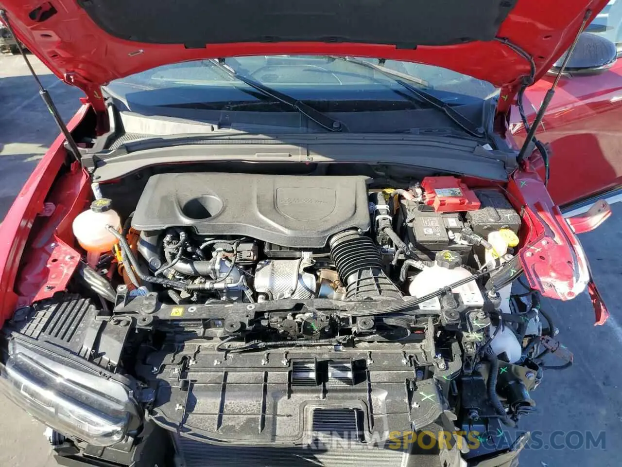 12 Photograph of a damaged car ZASPATCW7R3058054 ALFA ROMEO TONALE TI 2024