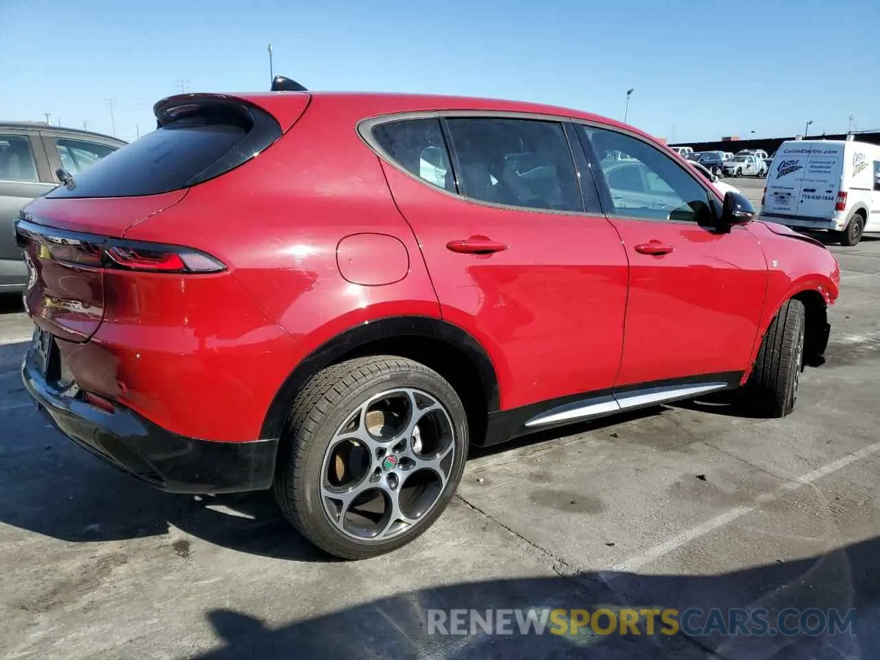 3 Photograph of a damaged car ZASPATCW7R3058054 ALFA ROMEO TONALE TI 2024
