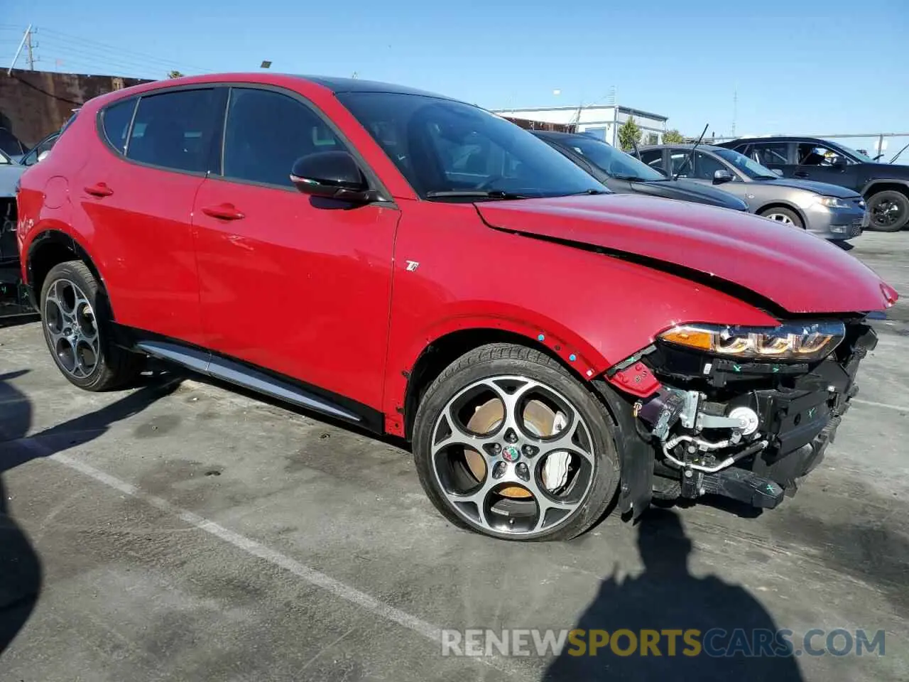 4 Photograph of a damaged car ZASPATCW7R3058054 ALFA ROMEO TONALE TI 2024