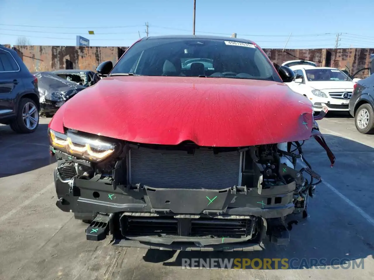 5 Photograph of a damaged car ZASPATCW7R3058054 ALFA ROMEO TONALE TI 2024