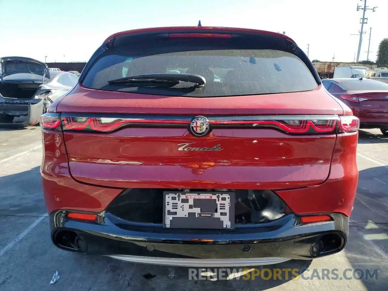 6 Photograph of a damaged car ZASPATCW7R3058054 ALFA ROMEO TONALE TI 2024