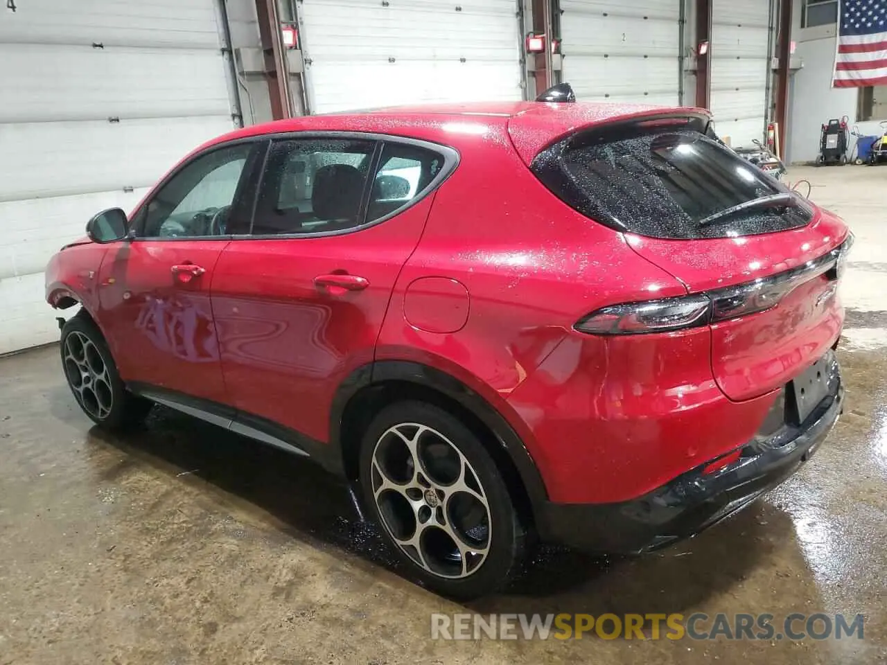 2 Photograph of a damaged car ZASPATCW8R3049721 ALFA ROMEO TONALE TI 2024