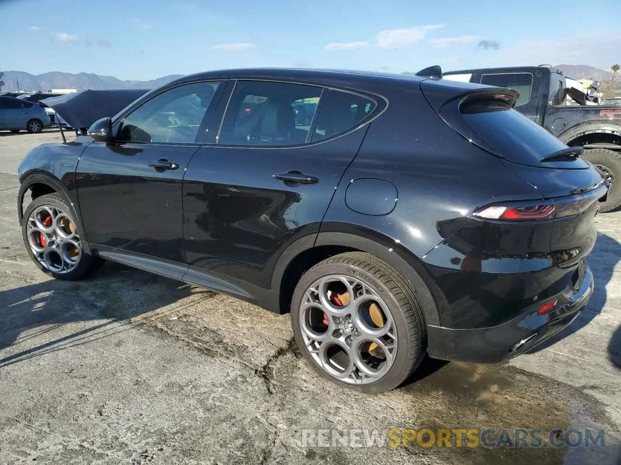 2 Photograph of a damaged car ZASPATDW1R3055326 ALFA ROMEO TONALE VEL 2024