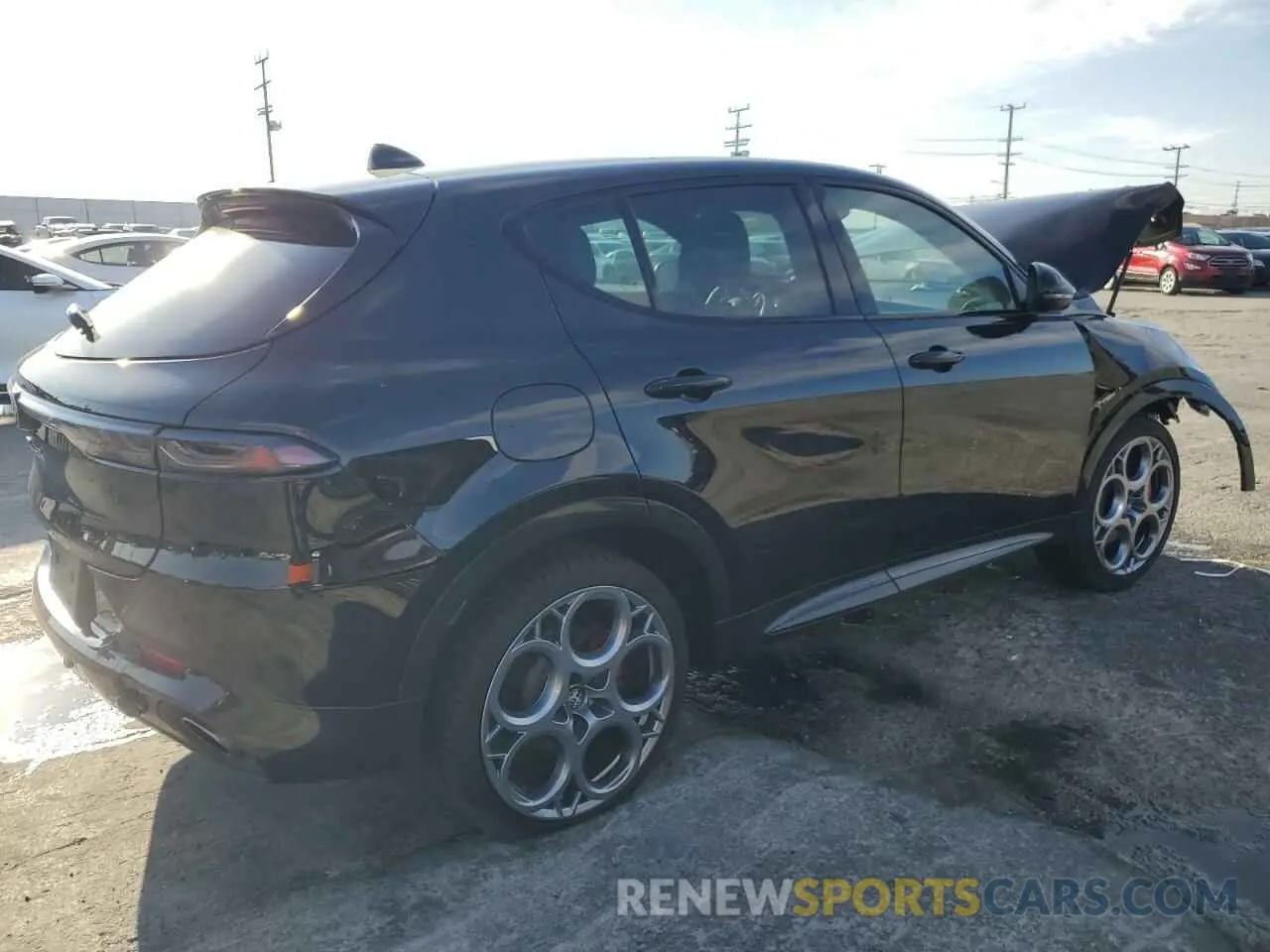 3 Photograph of a damaged car ZASPATDW1R3055326 ALFA ROMEO TONALE VEL 2024