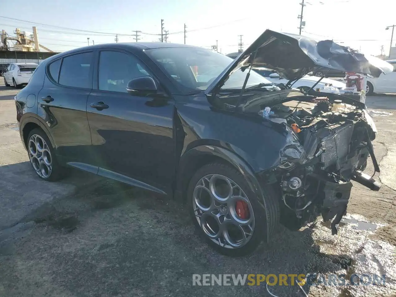 4 Photograph of a damaged car ZASPATDW1R3055326 ALFA ROMEO TONALE VEL 2024