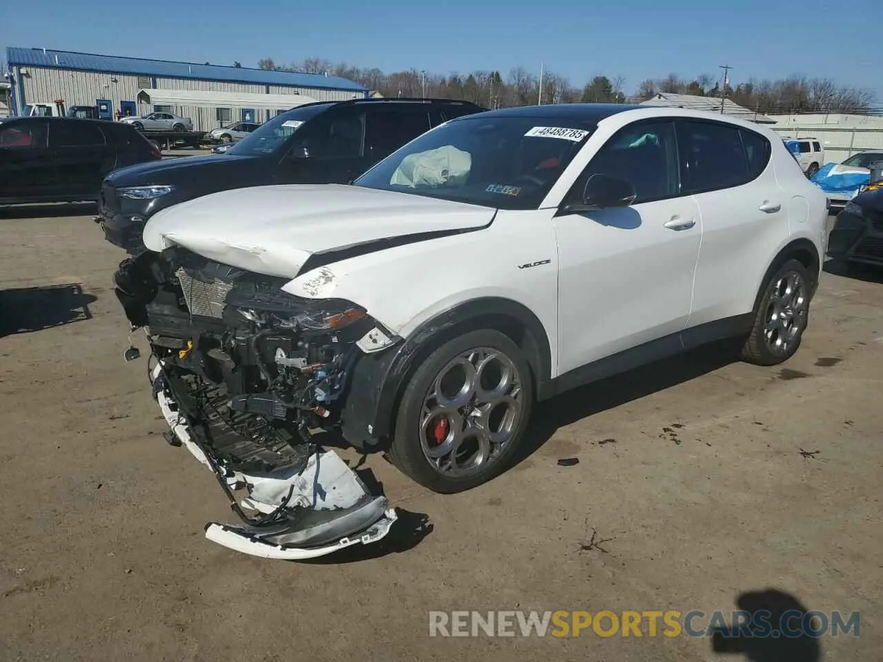 1 Photograph of a damaged car ZASPATDW4R3062464 ALFA ROMEO TONALE VEL 2024
