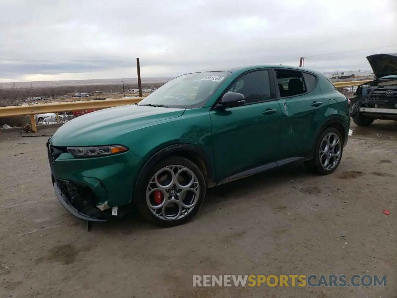 1 Photograph of a damaged car ZASPATDW7R3055525 ALFA ROMEO TONALE VEL 2024