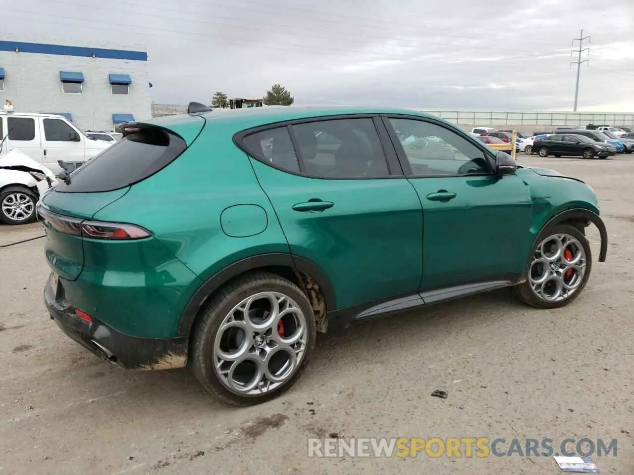 3 Photograph of a damaged car ZASPATDW7R3055525 ALFA ROMEO TONALE VEL 2024
