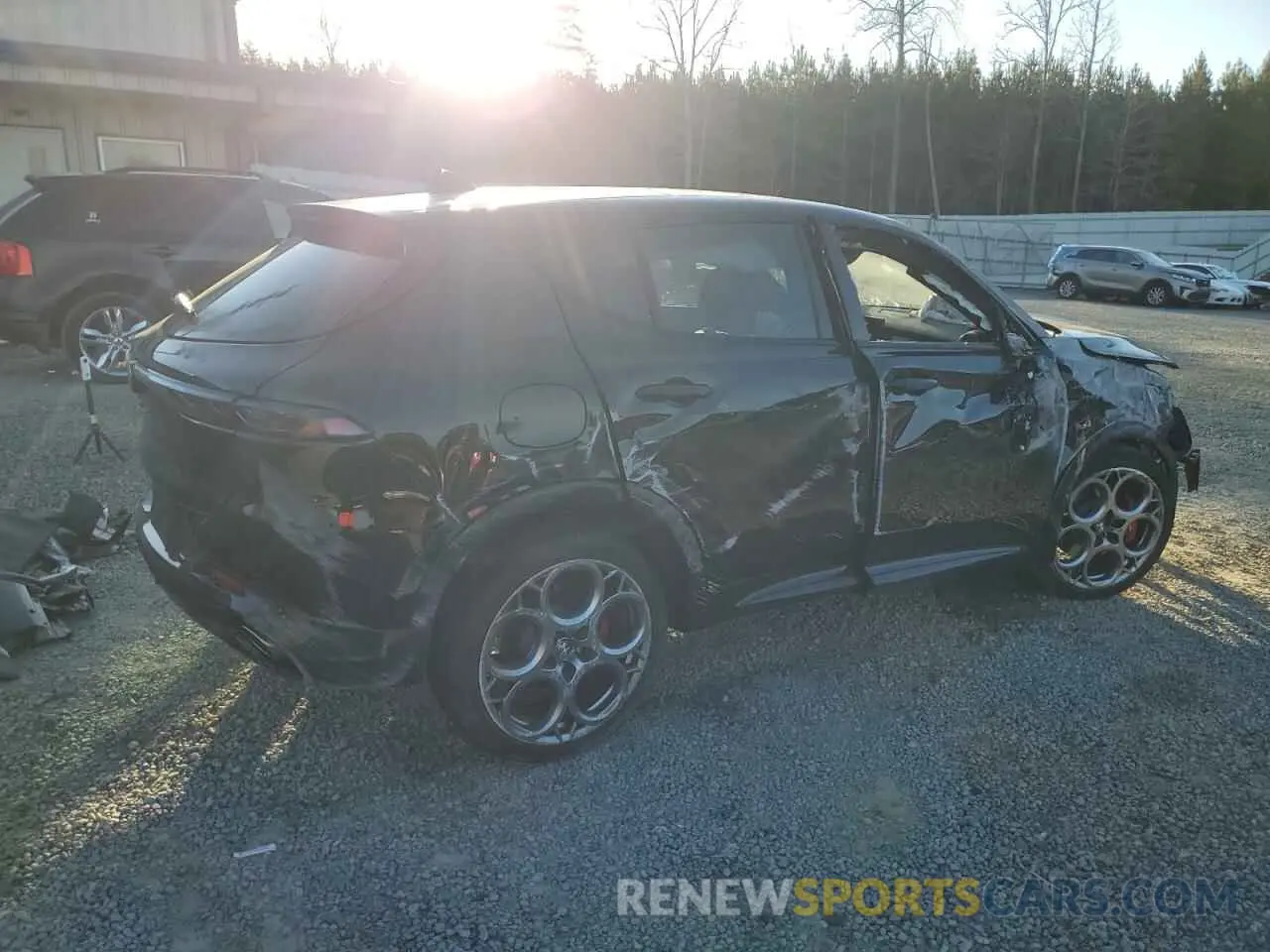 3 Photograph of a damaged car ZASPATDW9R3058278 ALFA ROMEO TONALE VEL 2024