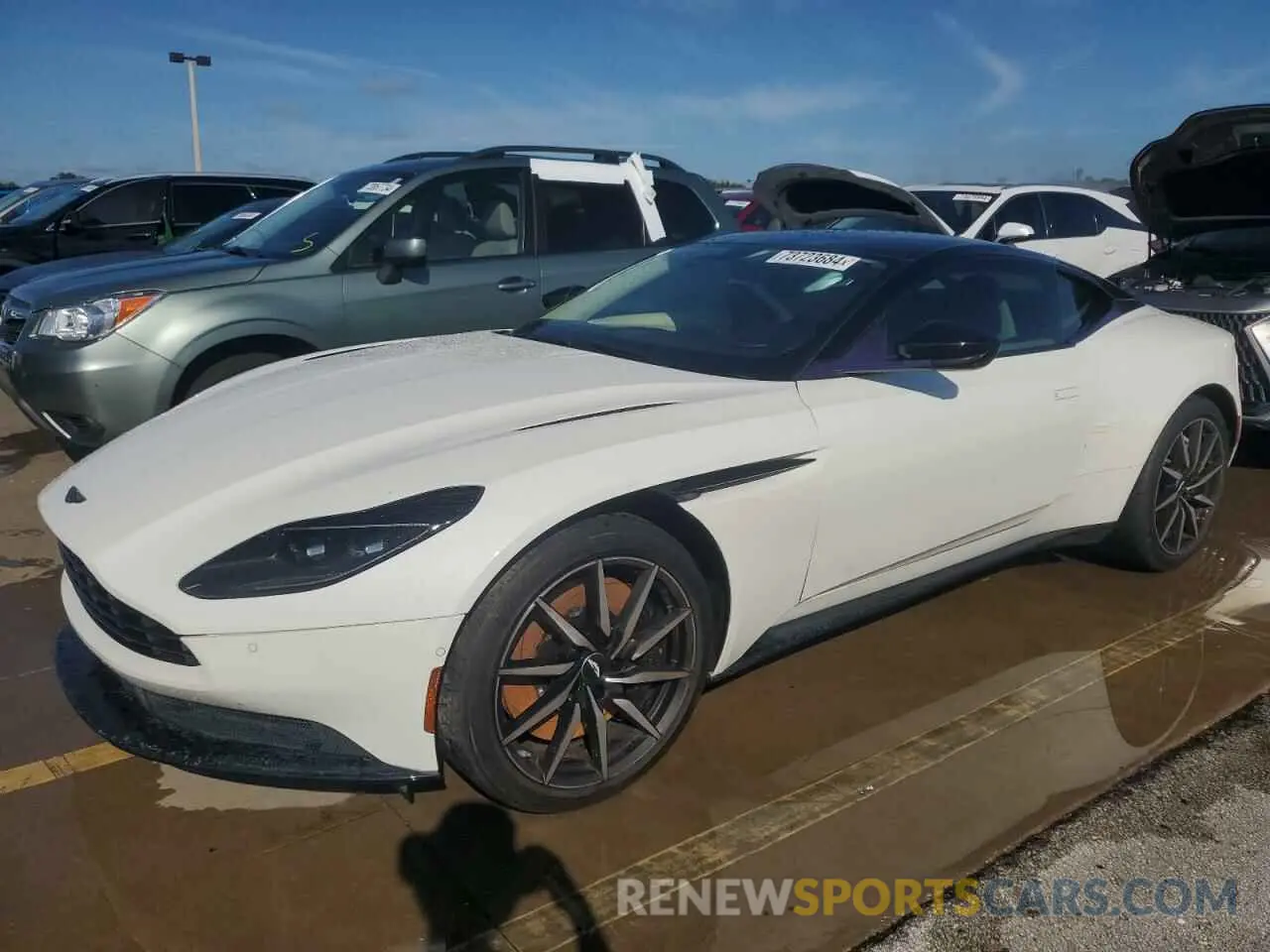 1 Photograph of a damaged car SCFRMFAW0KGL05298 ASTON MARTIN ALL MODELS 2019