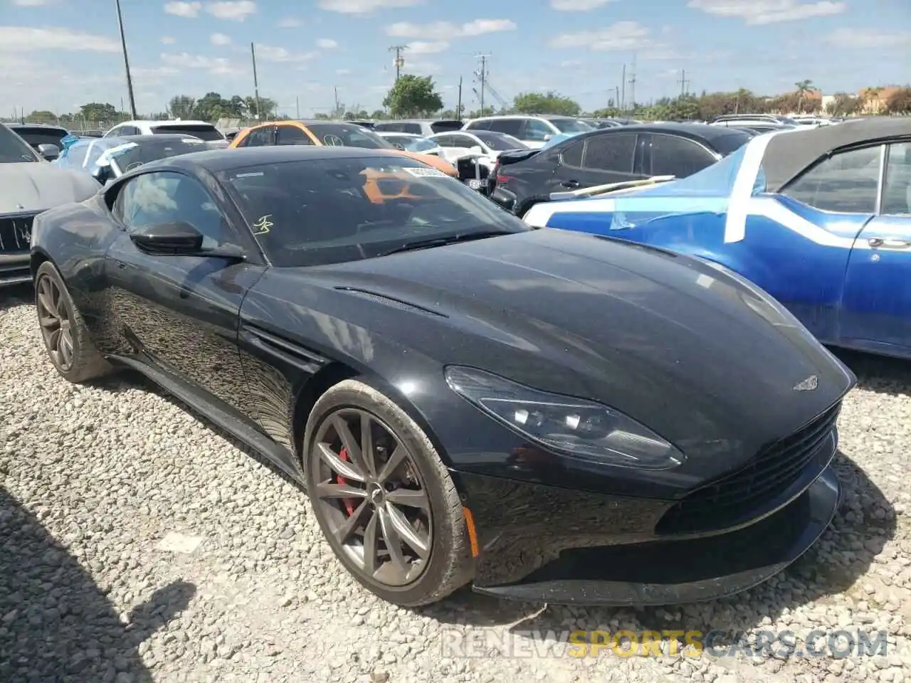 1 Photograph of a damaged car SCFRMFAW8KGL07302 ASTON MARTIN ALL MODELS 2019