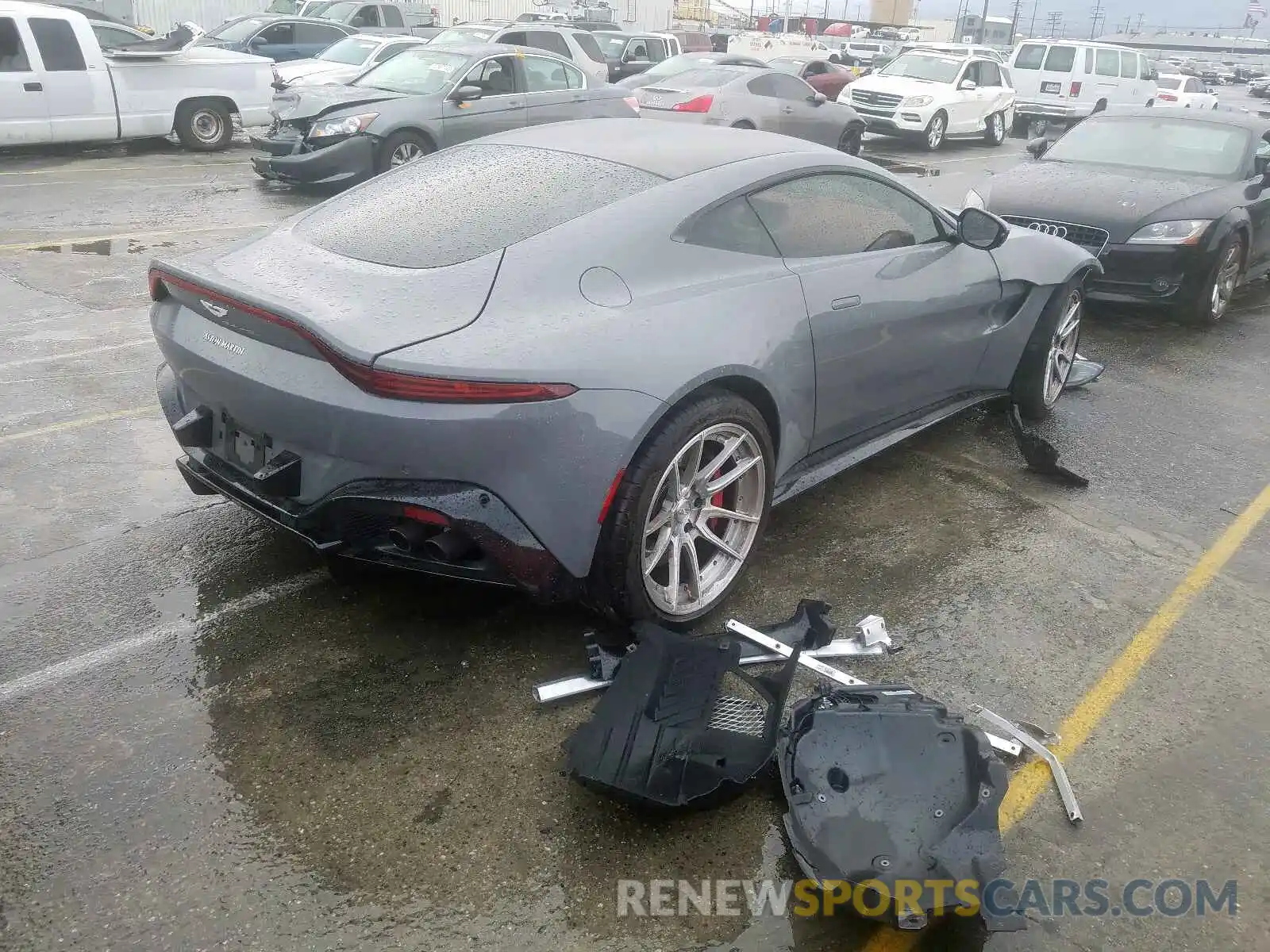 4 Photograph of a damaged car SCFSMGAW2KGN01475 ASTON MARTIN ALL MODELS 2019