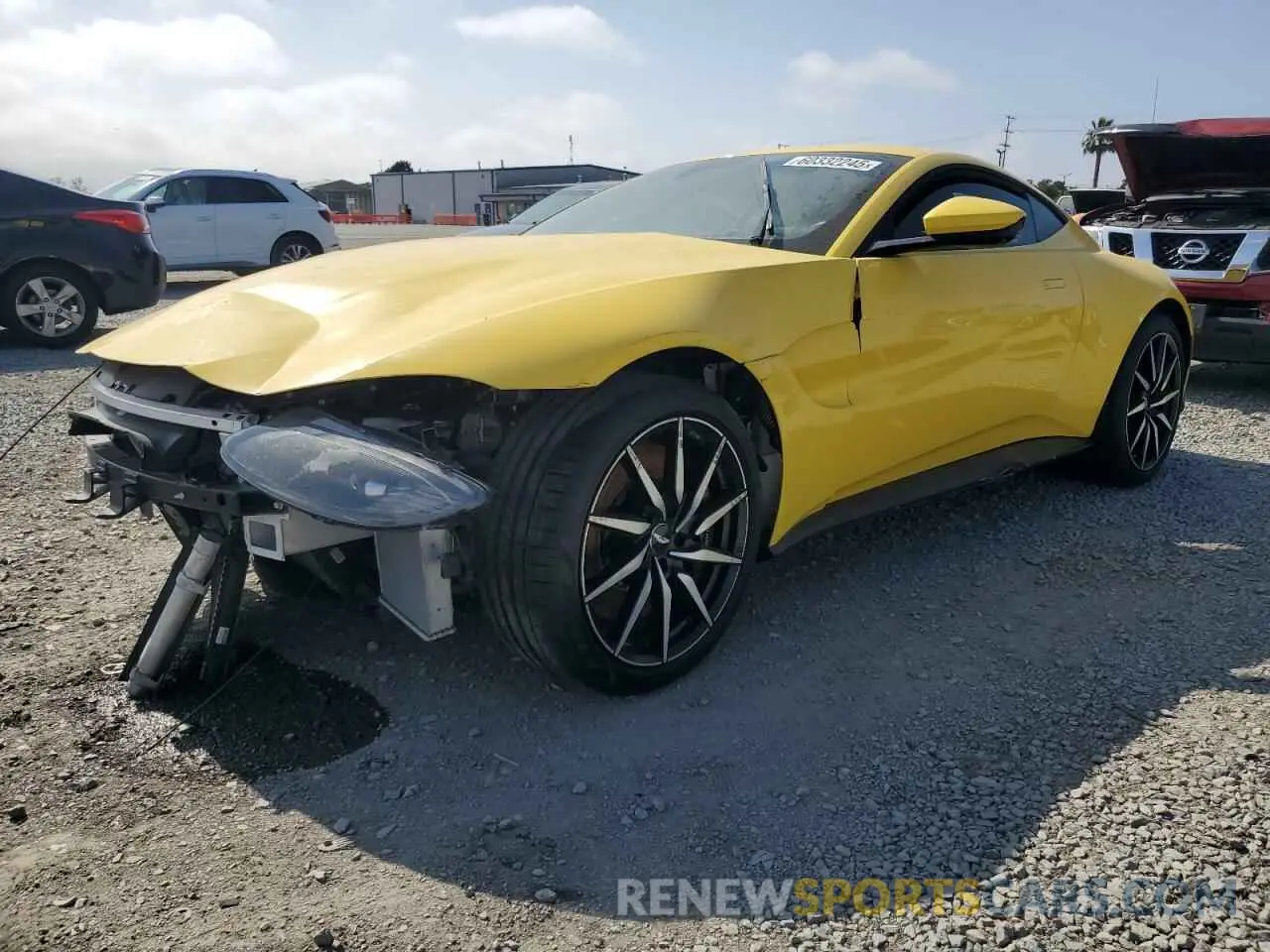 1 Photograph of a damaged car SCFSMGAW0LGN04408 ASTON MARTIN ALL MODELS 2020