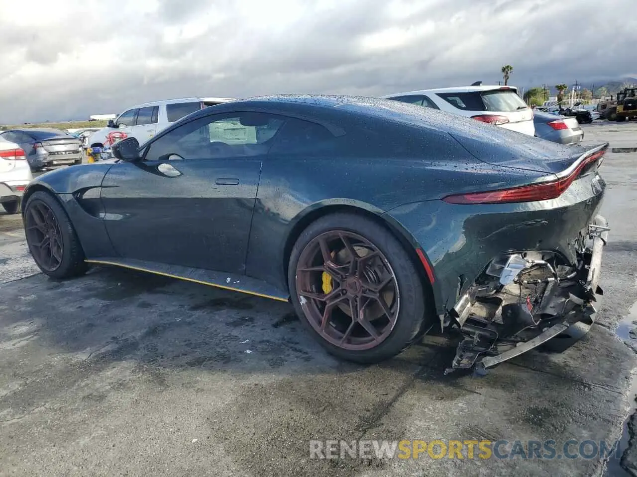 2 Photograph of a damaged car SCFSMGAW4LGN03942 ASTON MARTIN ALL MODELS 2020