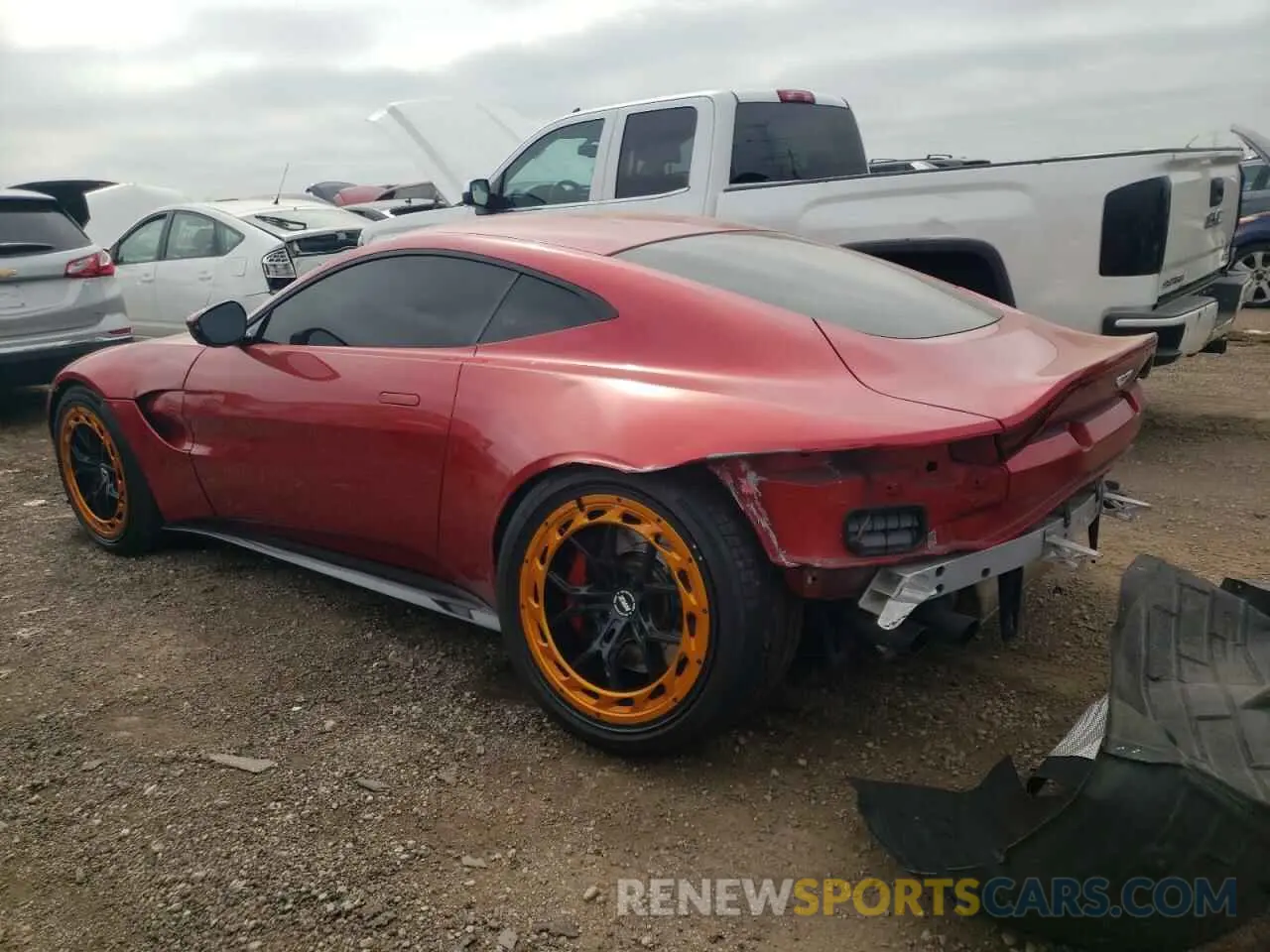 2 Photograph of a damaged car SCFSMGAW8LGN03717 ASTON MARTIN ALL MODELS 2020