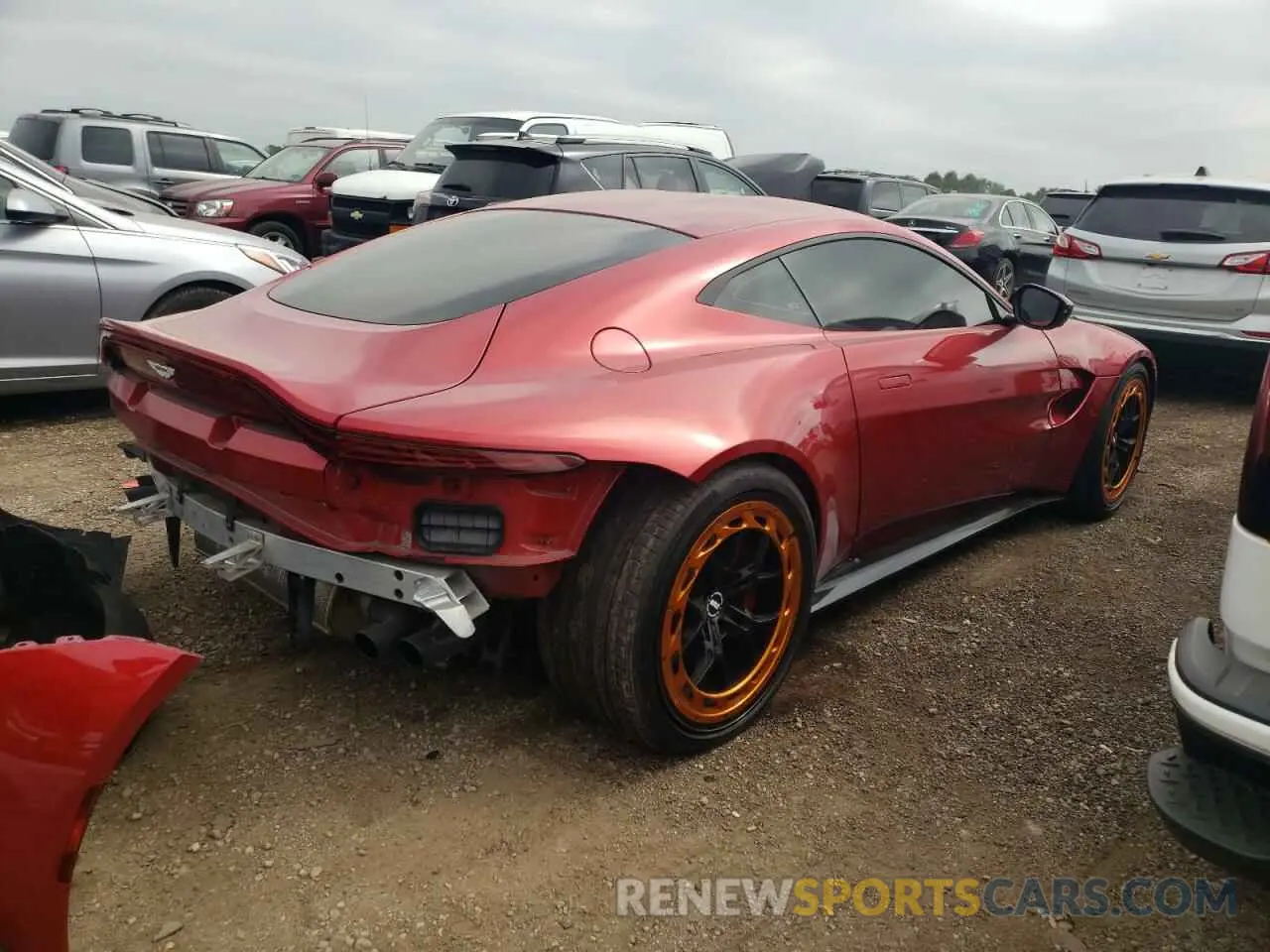 3 Photograph of a damaged car SCFSMGAW8LGN03717 ASTON MARTIN ALL MODELS 2020