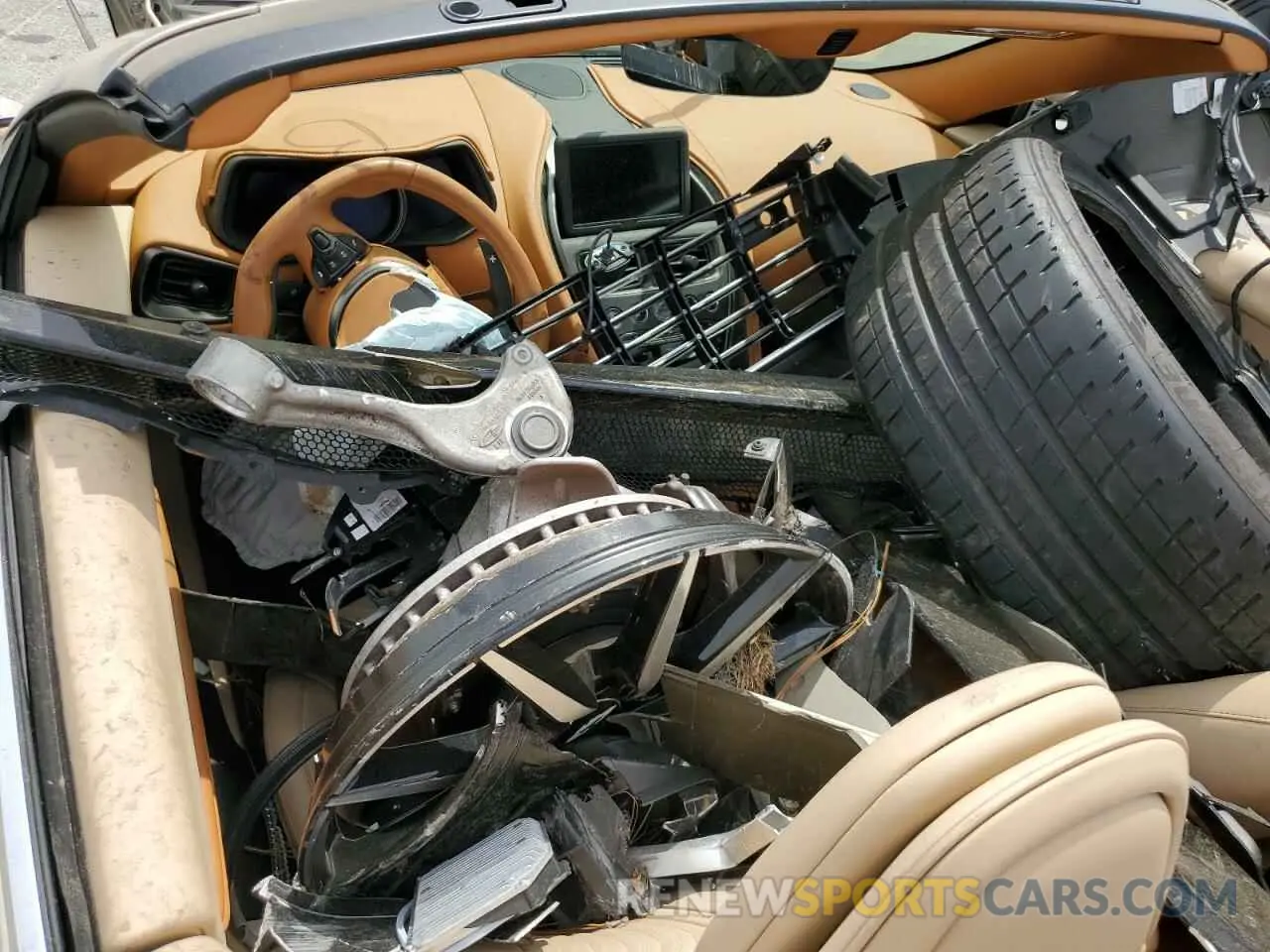 8 Photograph of a damaged car SCFRMFCW6NGM11398 ASTON MARTIN ALL MODELS 2022