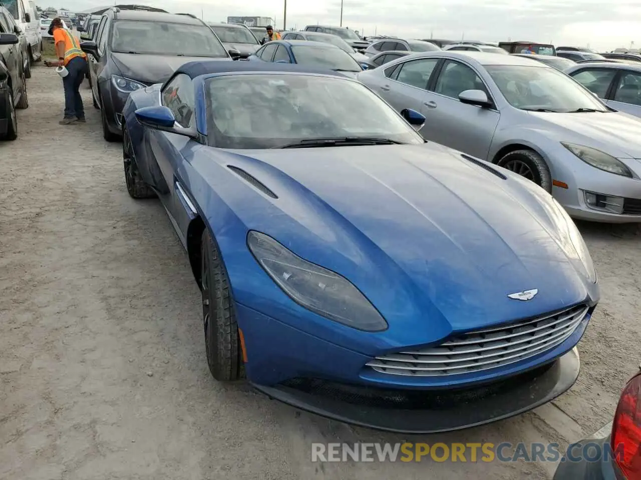 5 Photograph of a damaged car SCFRMFCWXNGM11257 ASTON MARTIN ALL MODELS 2022