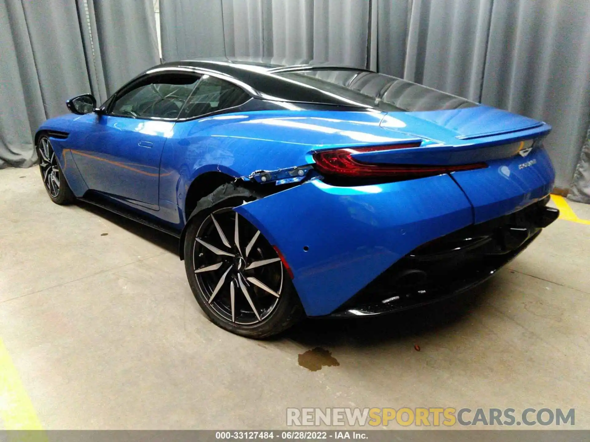 3 Photograph of a damaged car SCFRMFAWXKGL07303 ASTON MARTIN DB11 2019