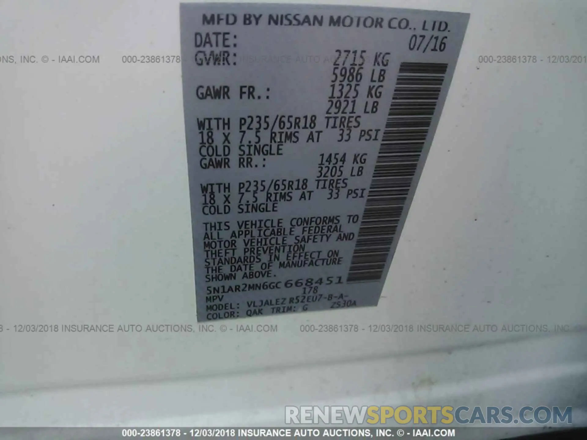 9 Photograph of a damaged car SCFRMFCW2KGM06291 ASTON MARTIN DB11 2019