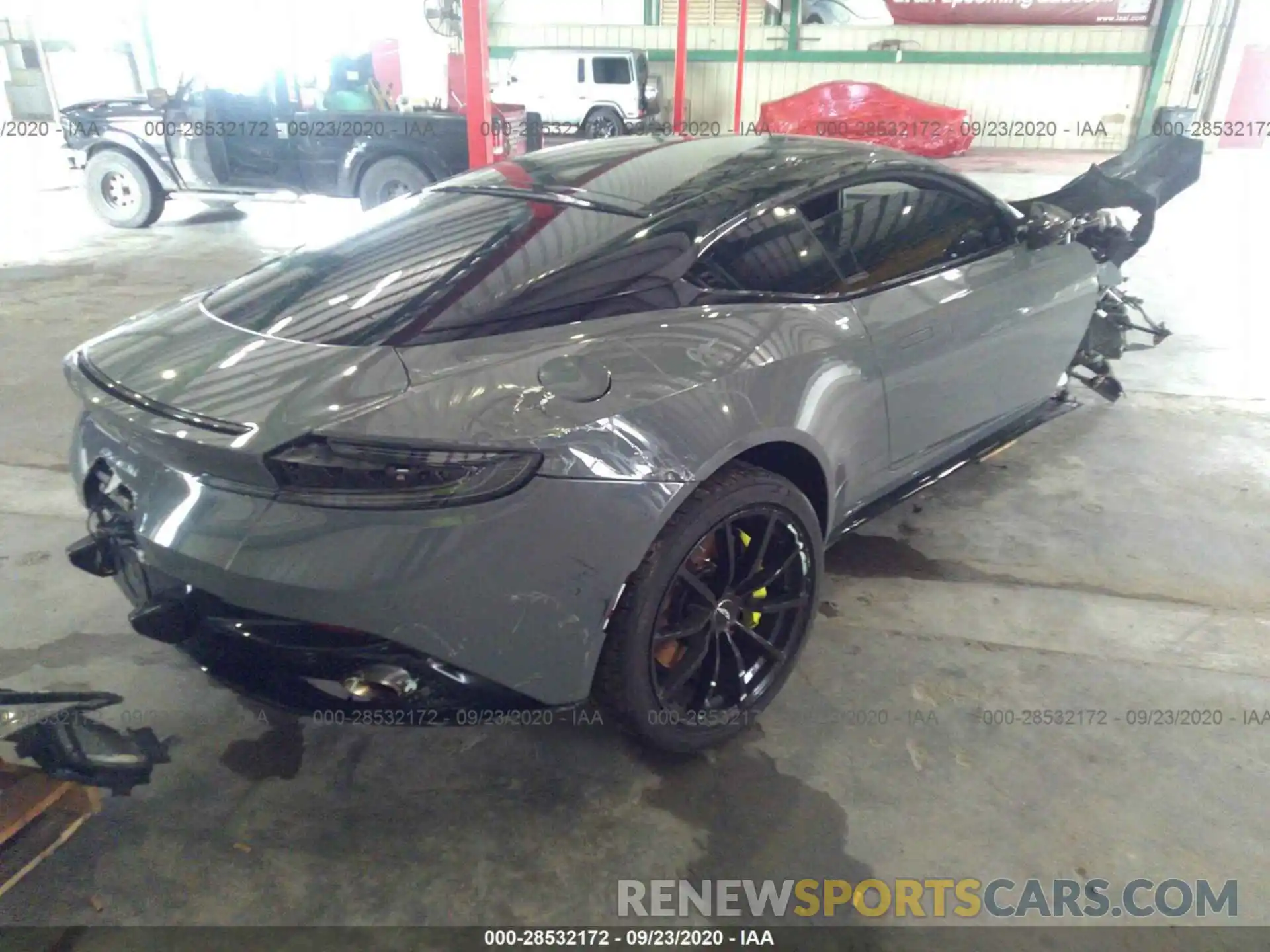 4 Photograph of a damaged car SCFRMFEV2KGL05465 ASTON MARTIN DB11 2019