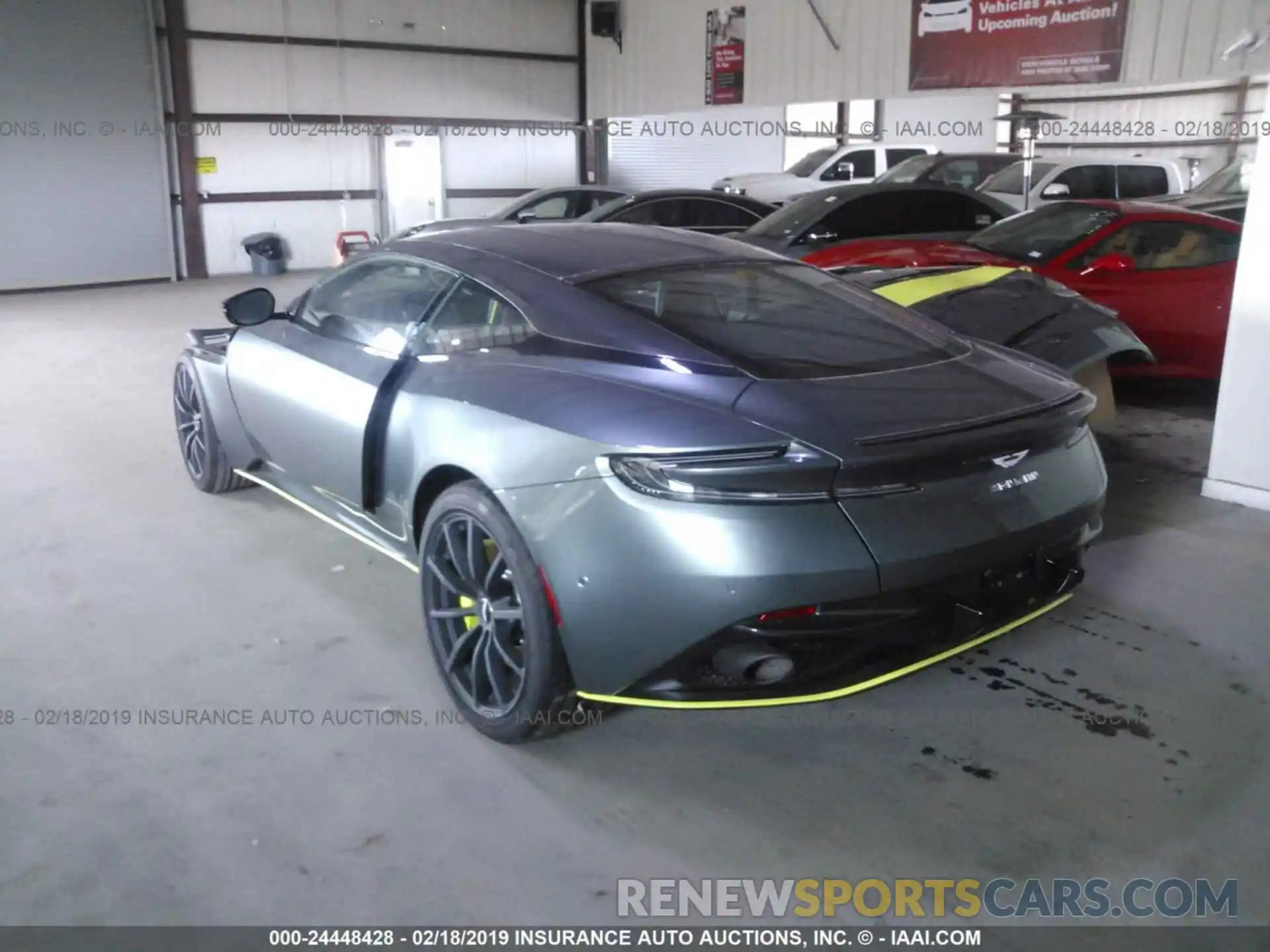 3 Photograph of a damaged car SCFRMFEV8KGL06362 ASTON MARTIN DB11 2019