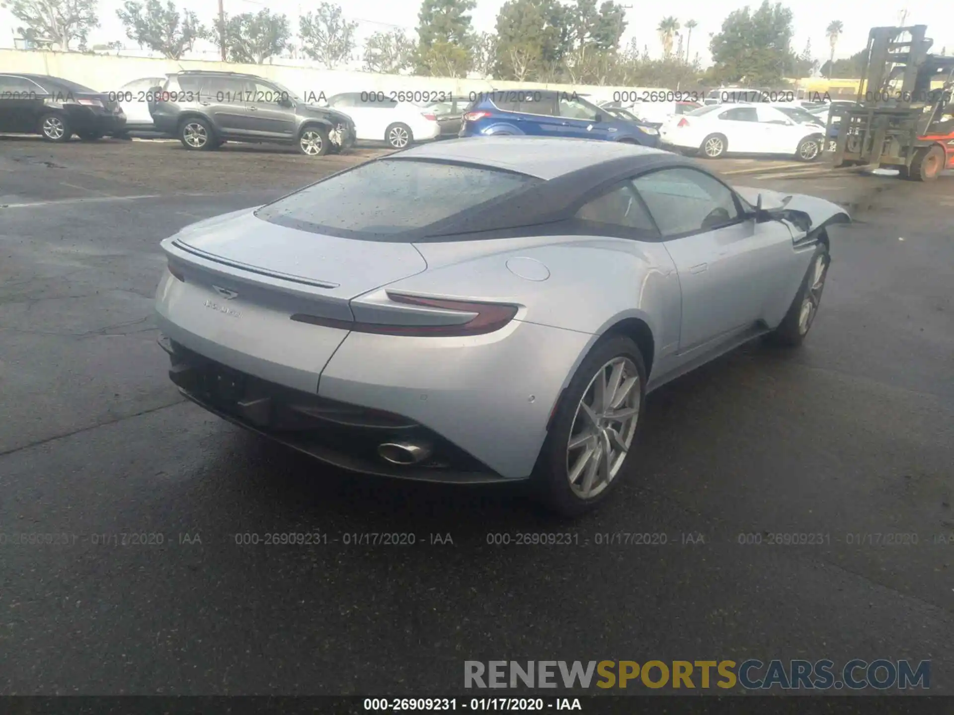 4 Photograph of a damaged car SCFRMFAW4LGL08531 ASTON MARTIN DB11 2020