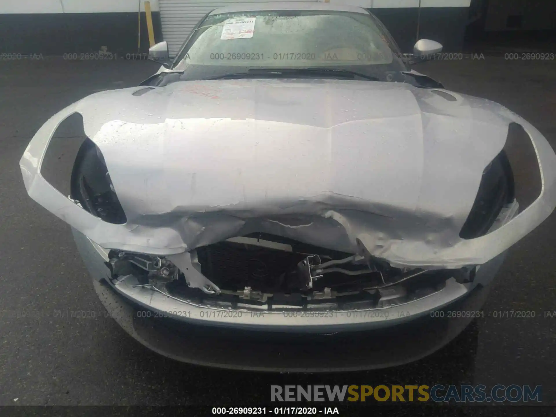 6 Photograph of a damaged car SCFRMFAW4LGL08531 ASTON MARTIN DB11 2020