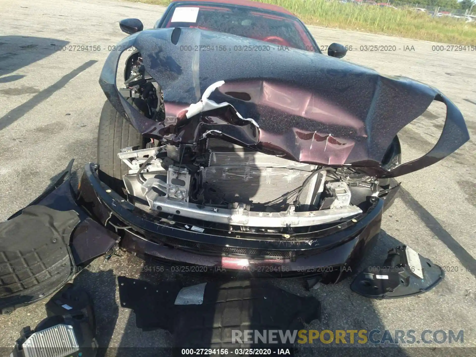 6 Photograph of a damaged car SCFRMFCW7LGM09155 ASTON MARTIN DB11 2020