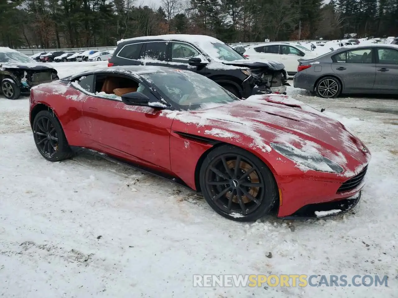 4 Photograph of a damaged car SCFRMFEV2LGL08979 ASTON MARTIN DB11 AMR 2020