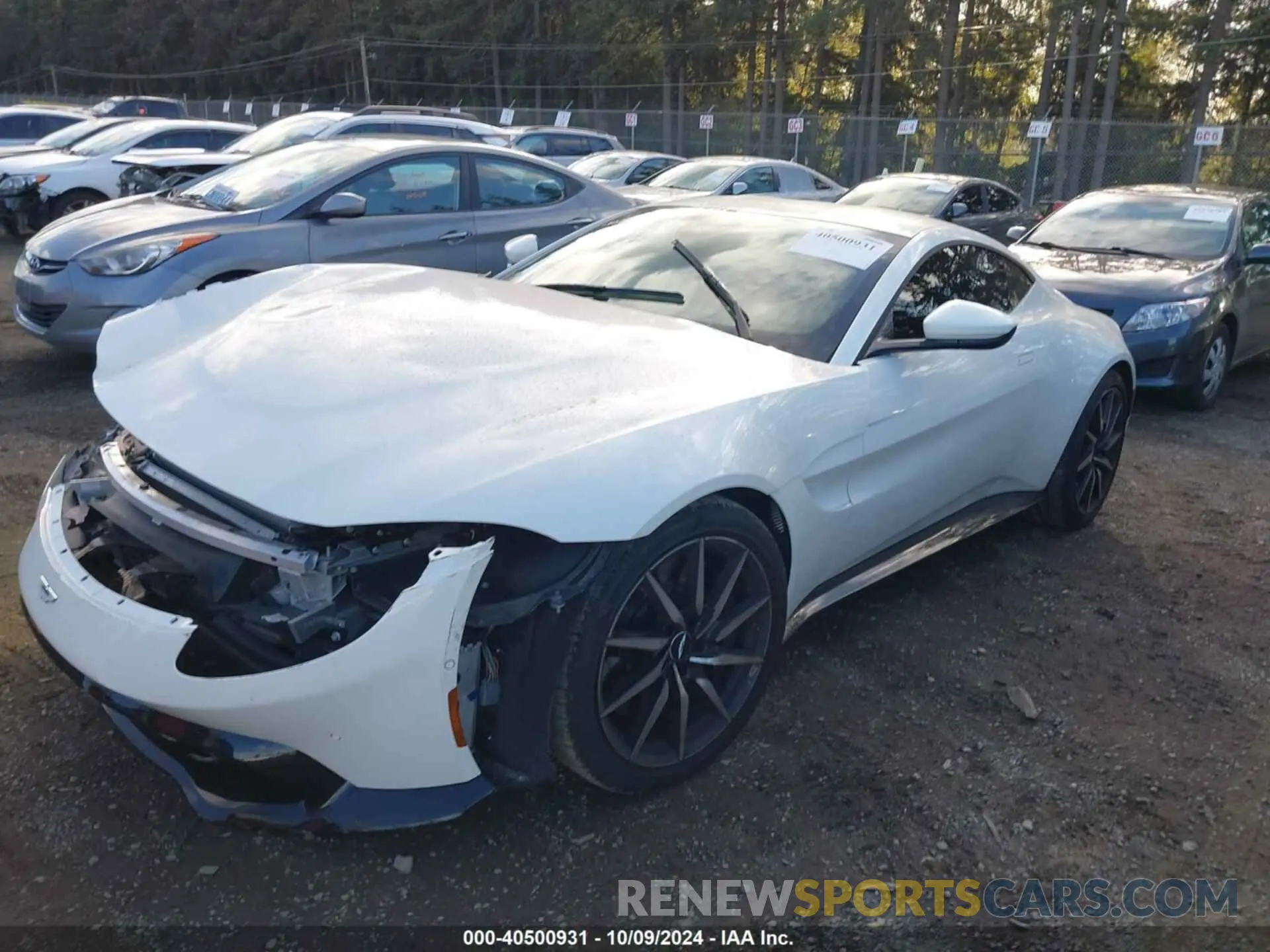 2 Photograph of a damaged car SCFSMGAW1LGN04451 ASTON MARTIN VANTAGE 2020