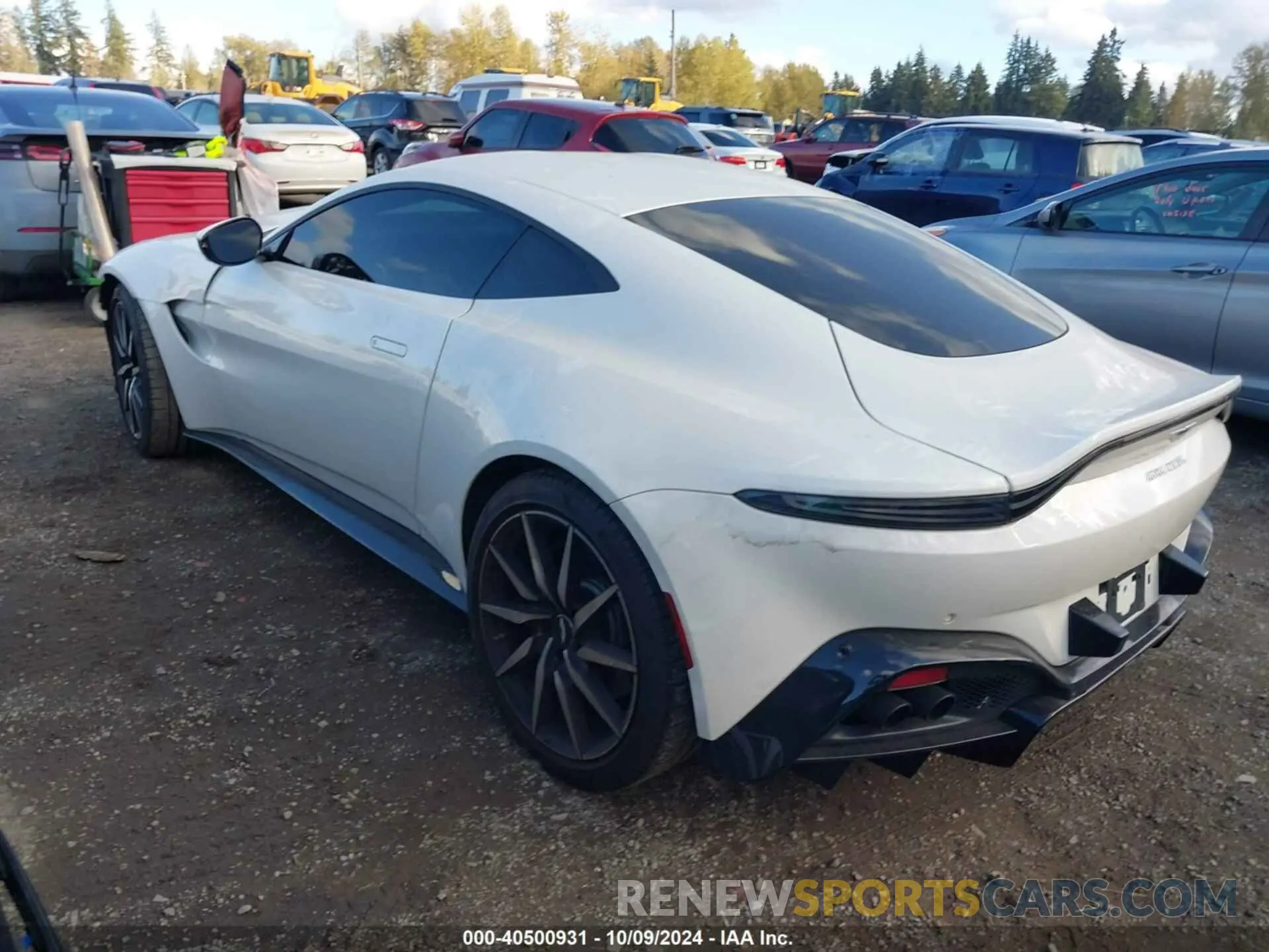 3 Photograph of a damaged car SCFSMGAW1LGN04451 ASTON MARTIN VANTAGE 2020