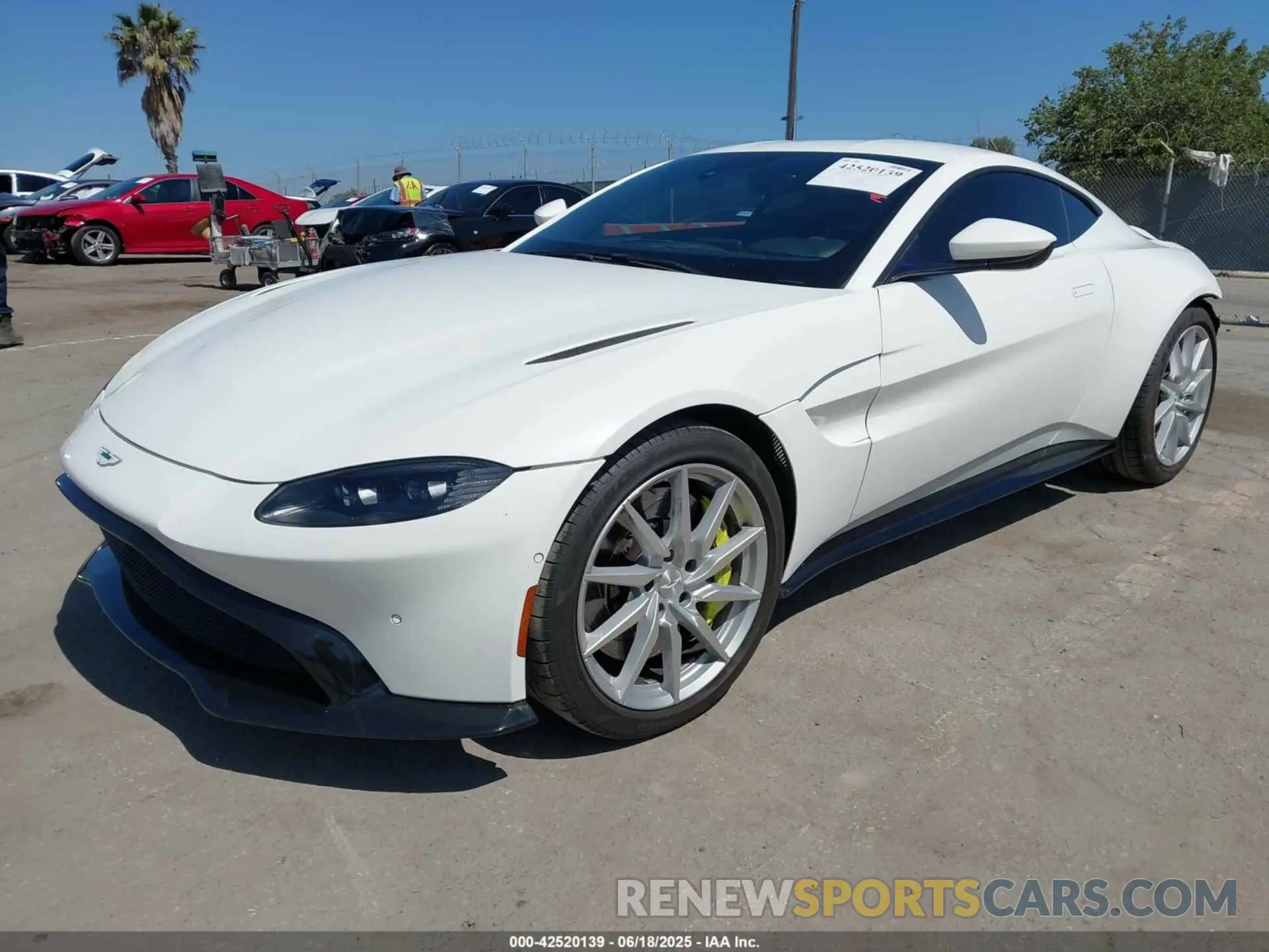 2 Photograph of a damaged car SCFSMGAW6LGN03294 ASTON MARTIN VANTAGE 2020