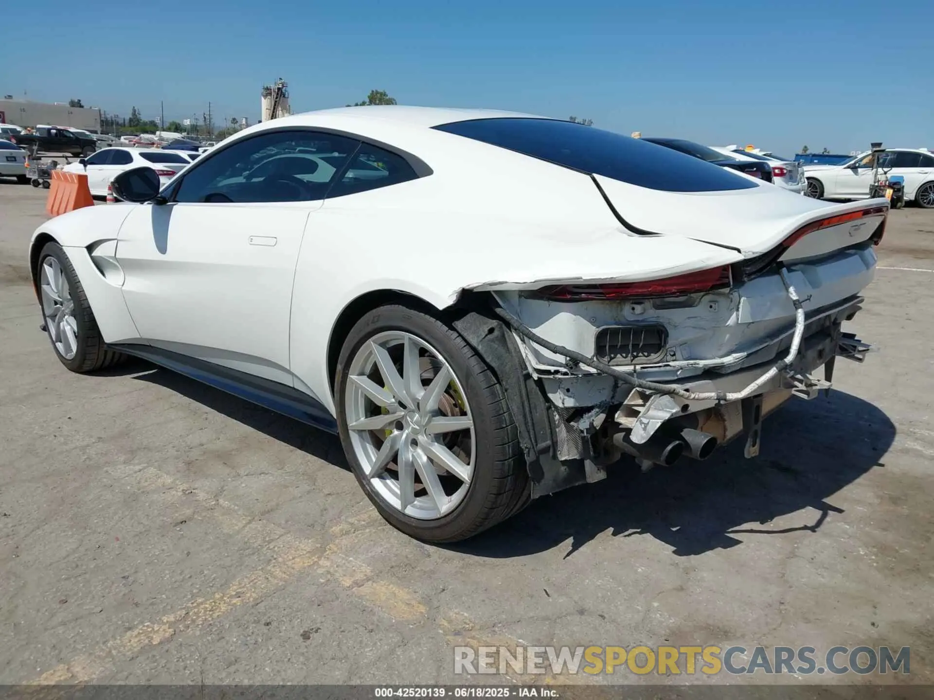 3 Photograph of a damaged car SCFSMGAW6LGN03294 ASTON MARTIN VANTAGE 2020