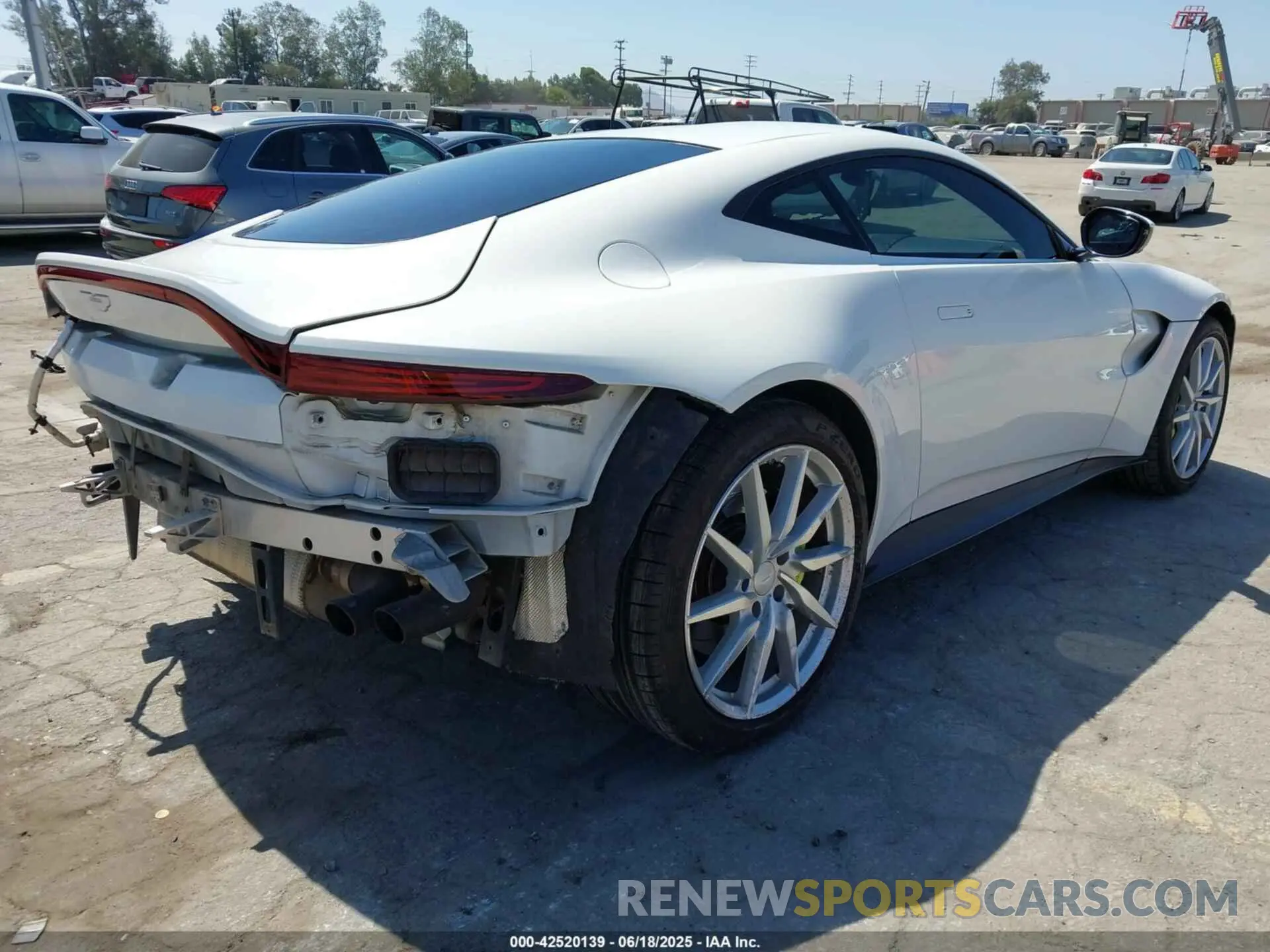 4 Photograph of a damaged car SCFSMGAW6LGN03294 ASTON MARTIN VANTAGE 2020
