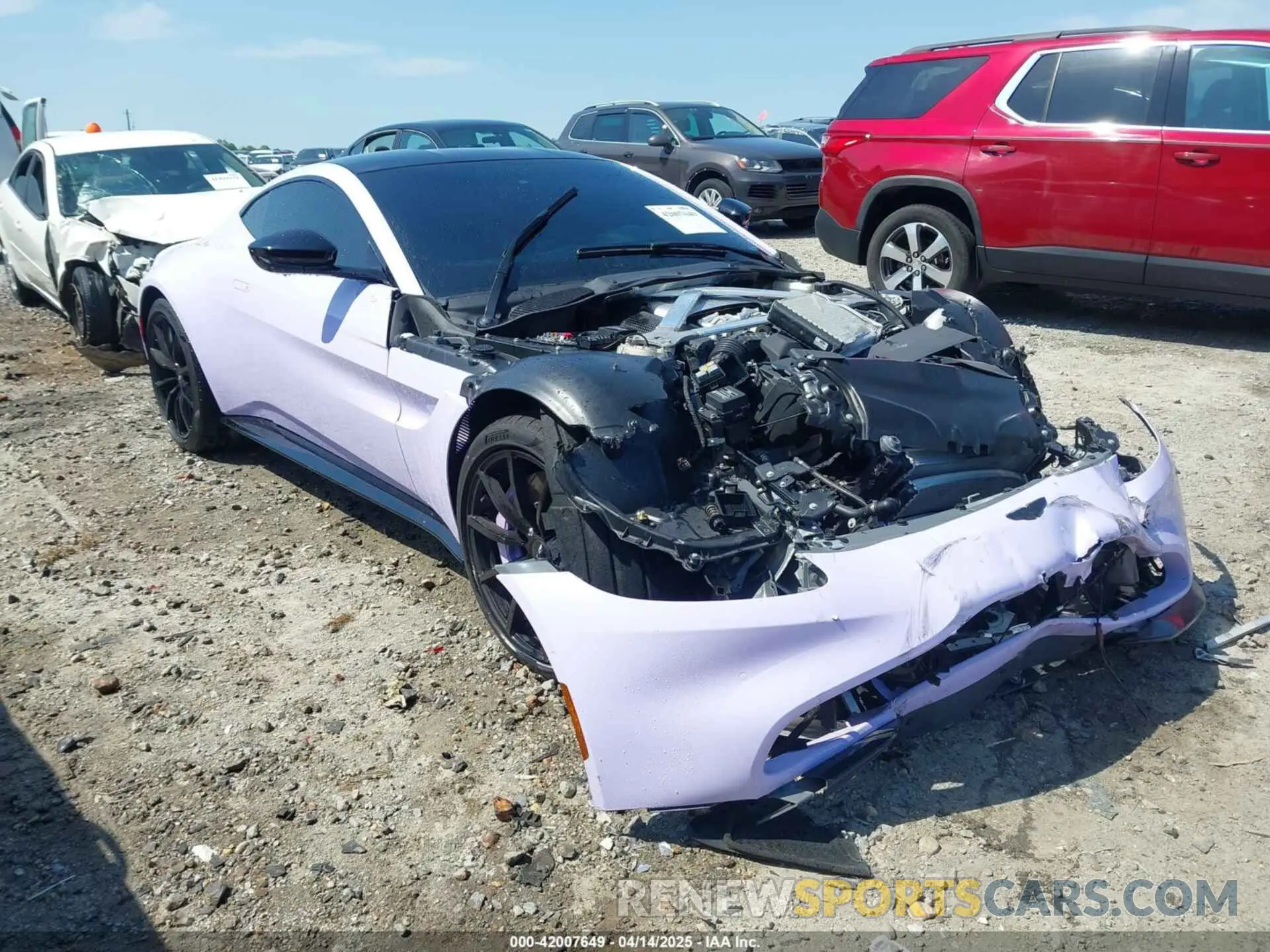 1 Photograph of a damaged car SCFSMGAWXPGN08553 ASTON MARTIN VANTAGE 2023