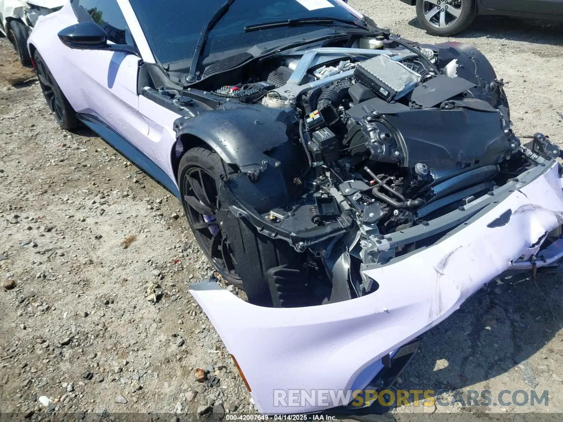 18 Photograph of a damaged car SCFSMGAWXPGN08553 ASTON MARTIN VANTAGE 2023