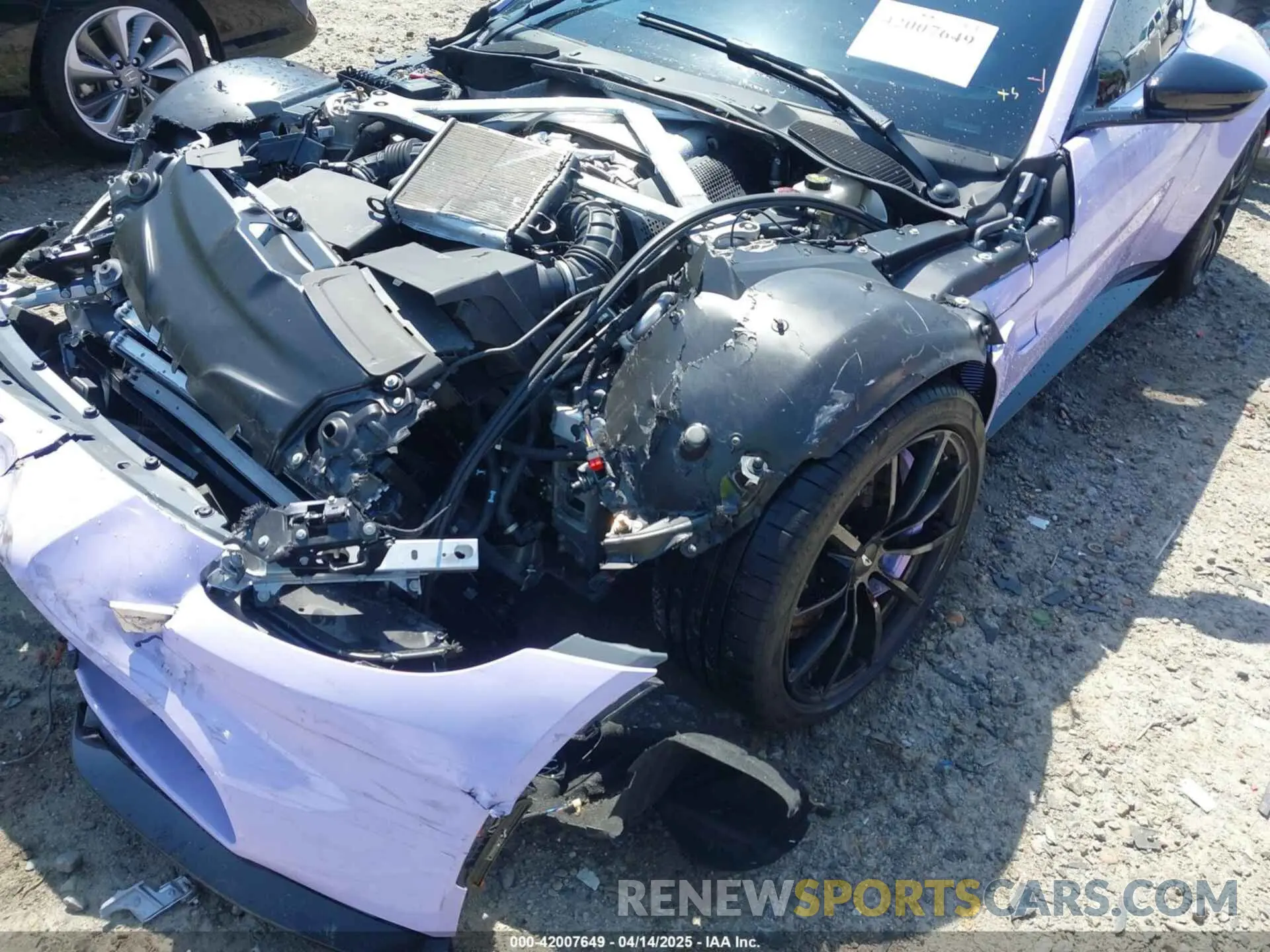 20 Photograph of a damaged car SCFSMGAWXPGN08553 ASTON MARTIN VANTAGE 2023