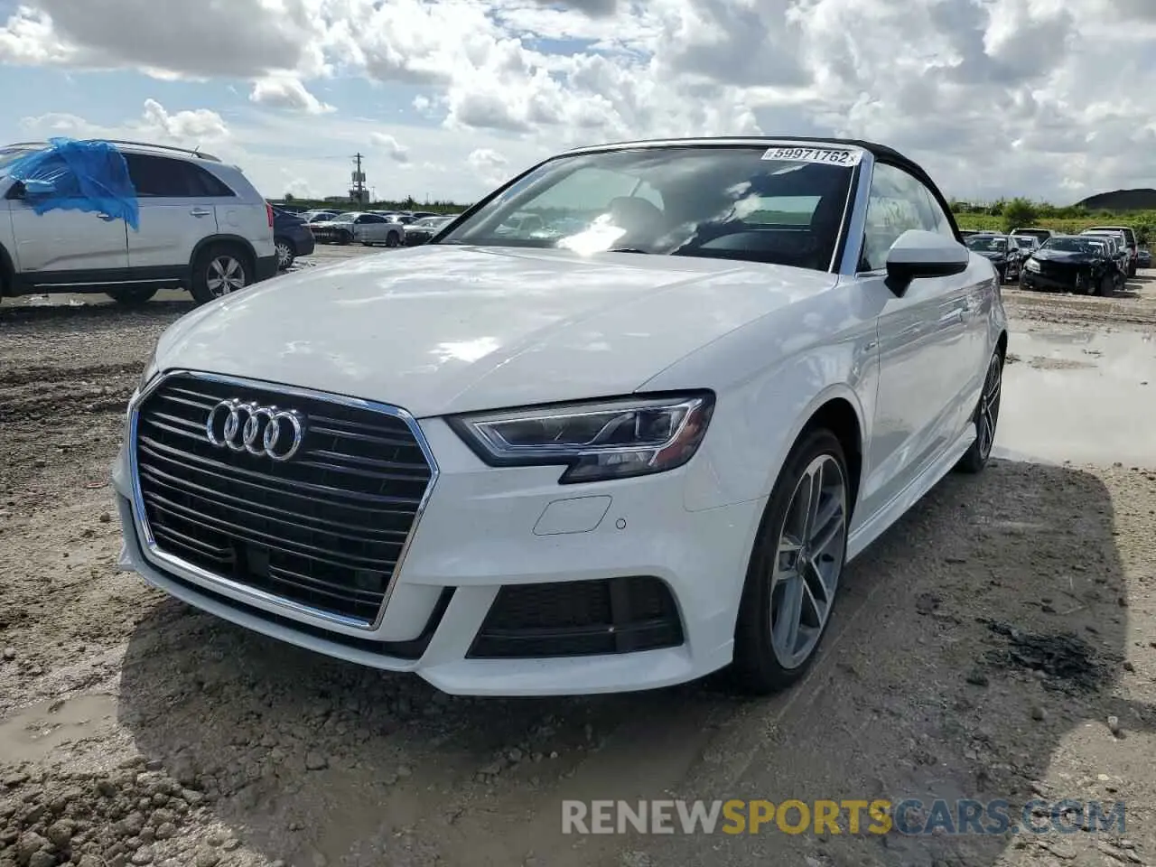 2 Photograph of a damaged car WAU5ULFF6K1019458 AUDI A3 2019