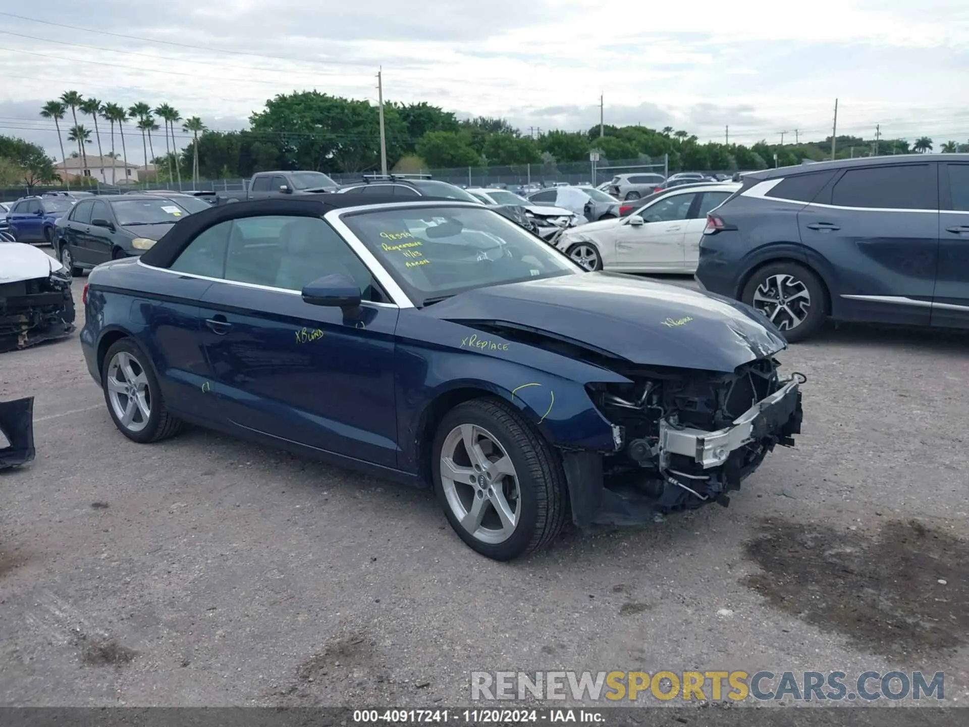 1 Photograph of a damaged car WAU6ULFF6K1030920 AUDI A3 2019